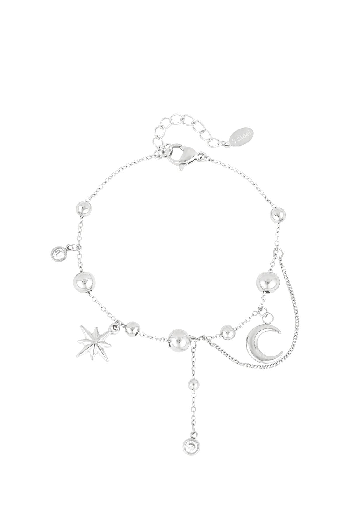 Elegant Charm Bracelets in Silver & Gold