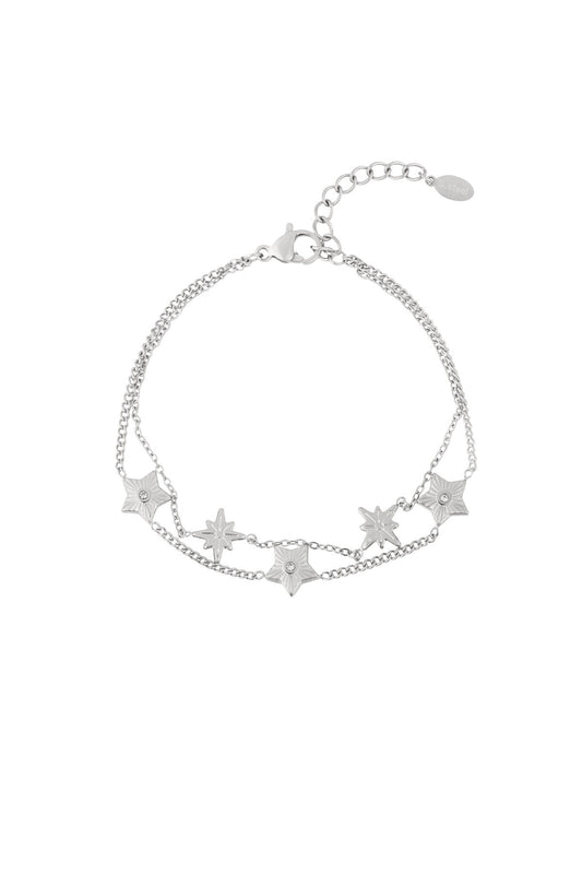 Elegant Star Charm Bracelet for Everyday Sparkle