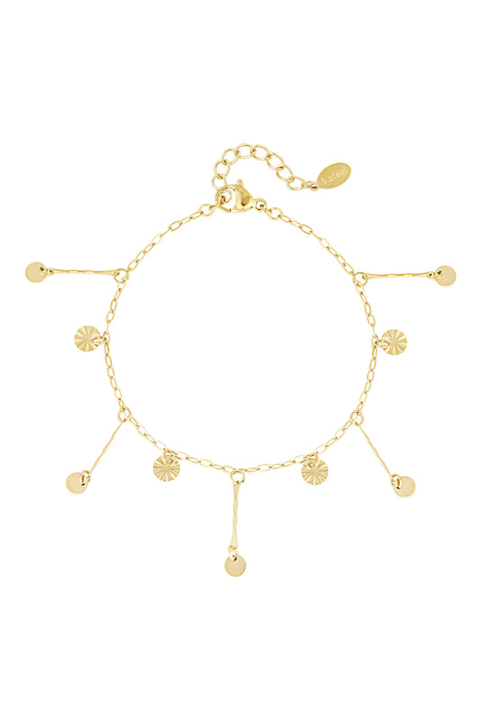 Elegant Charm Bracelets in Silver & Gold