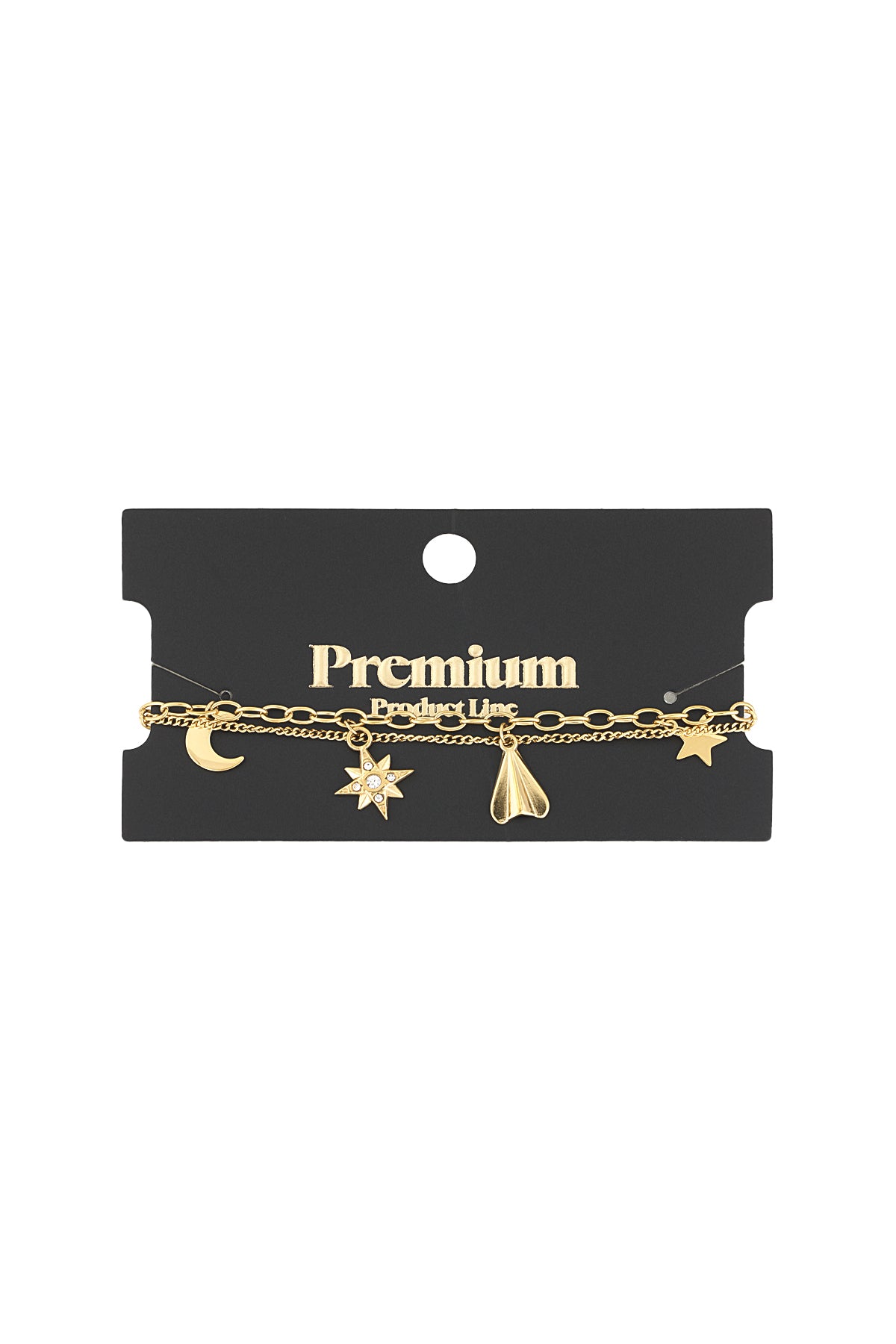 Elegant Charm Bracelets in Silver & Gold