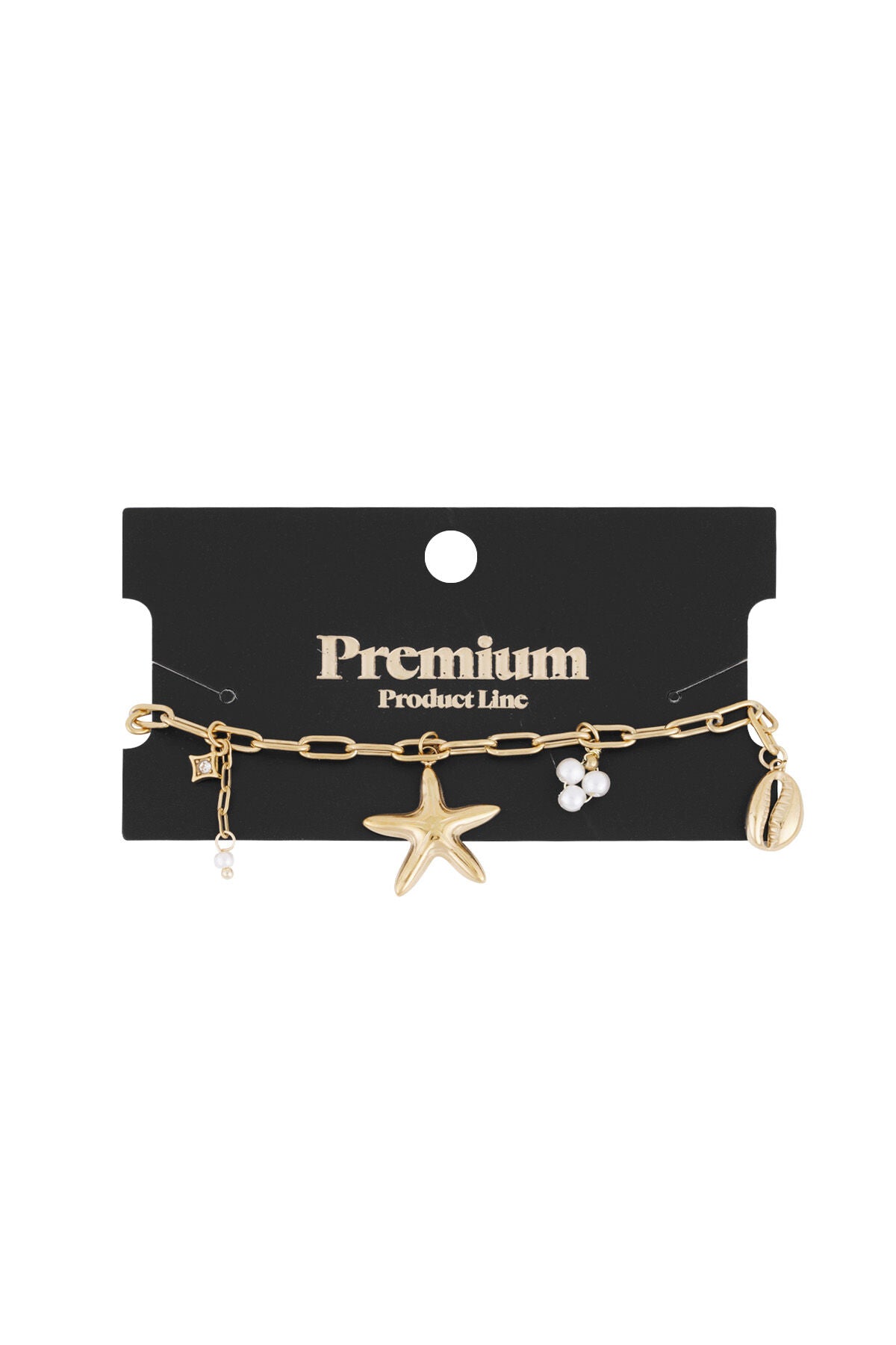 Elegant Statement Charm Bracelets in Silver & Gold