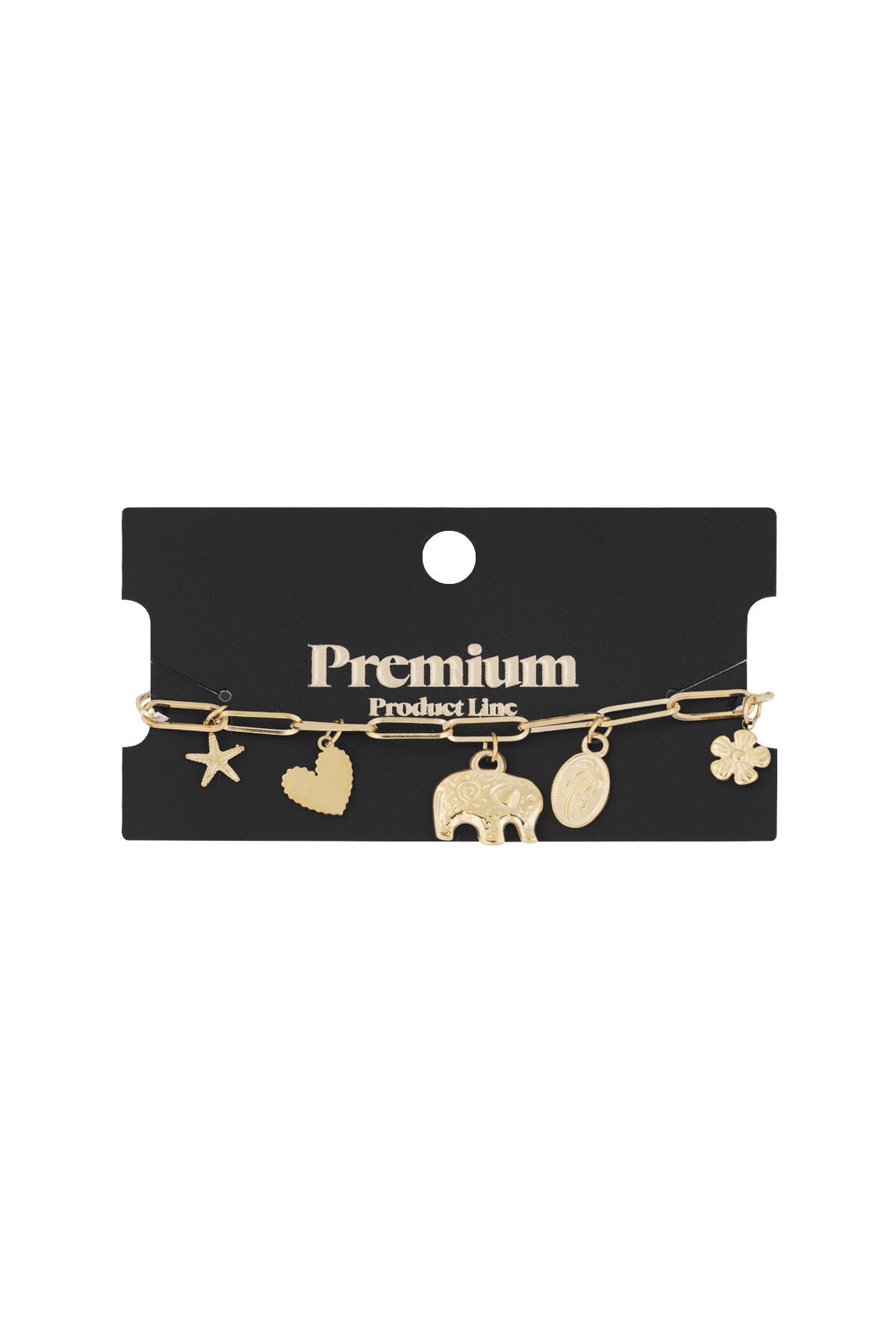 Elegant Gold Charm Bracelet for Everyday Glam