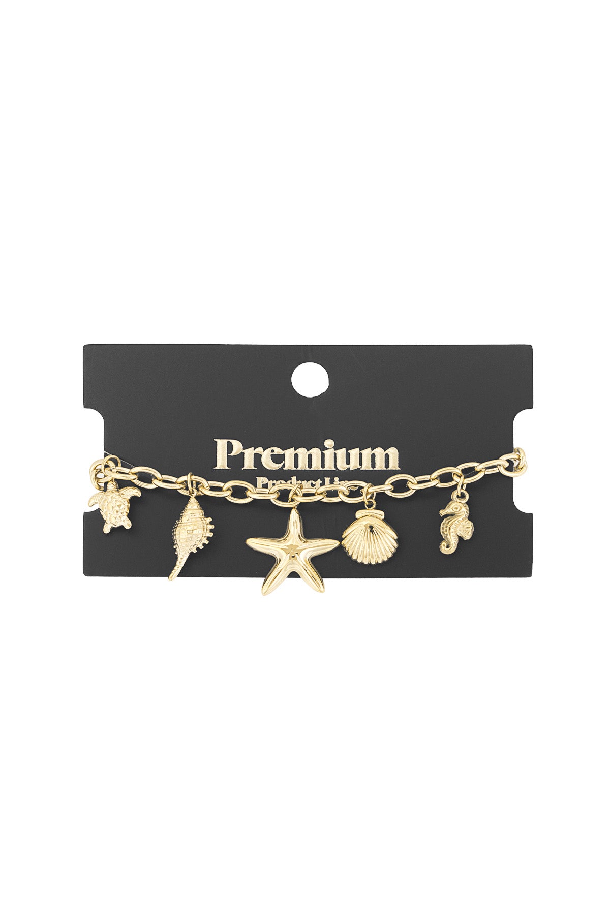 Elegant Gold Charm Bracelet for Stylish Women