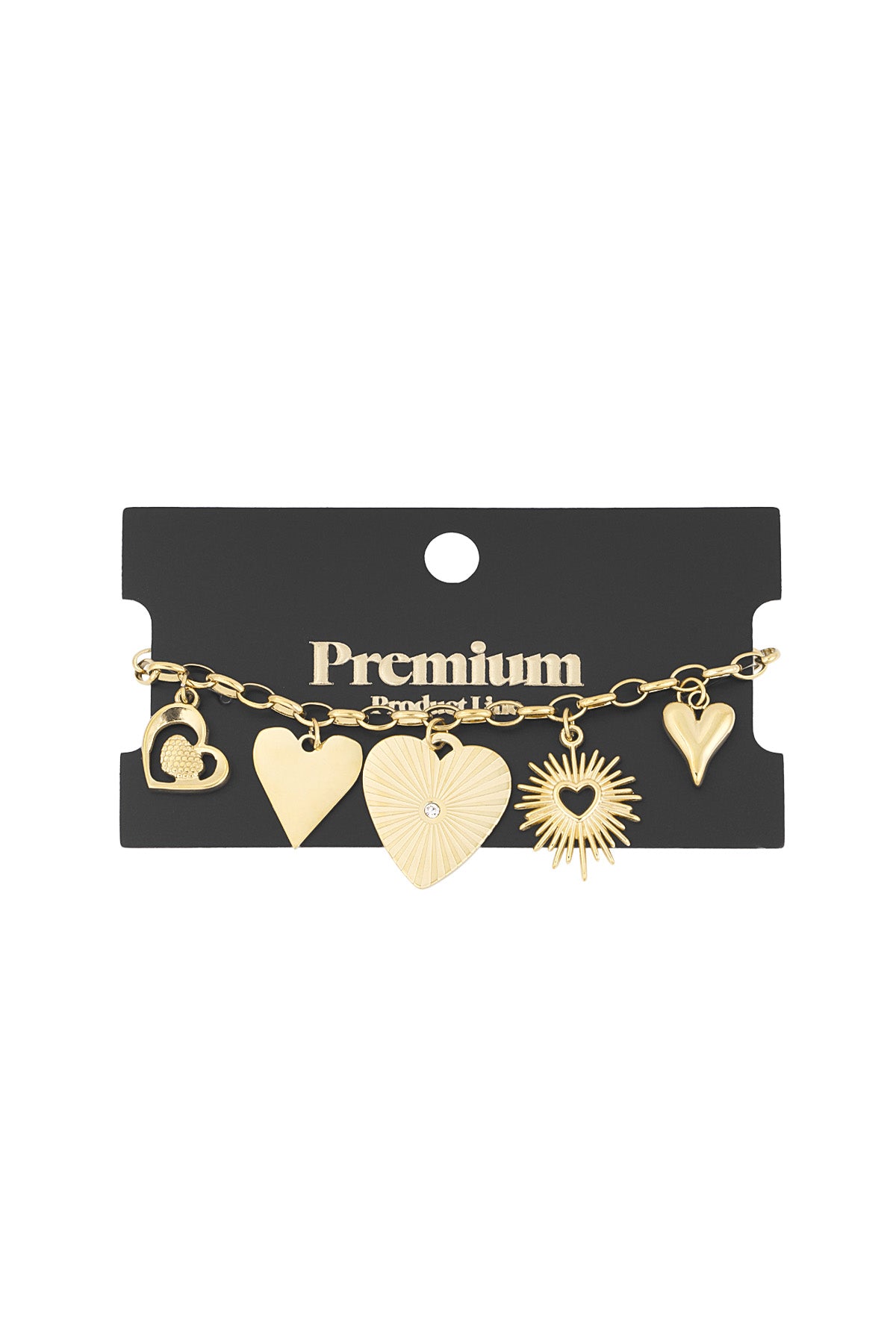 Elegant Gold Charm Bracelet for Stylish Women
