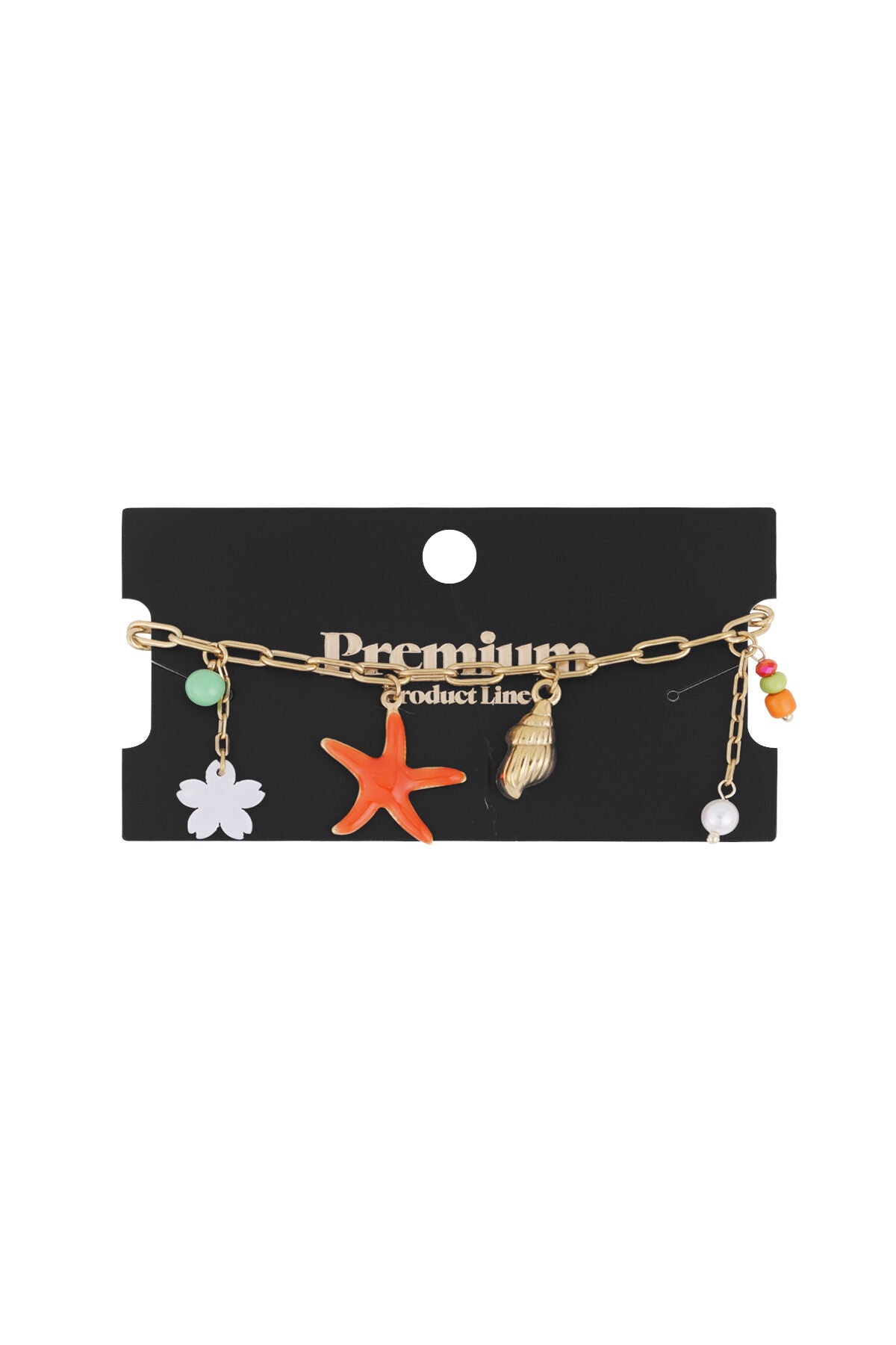 Elegant Gold Charm Bracelet for Statement Style