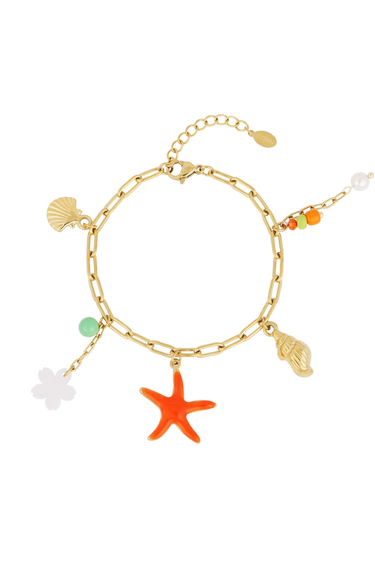 Elegant Gold Charm Bracelet for Statement Style