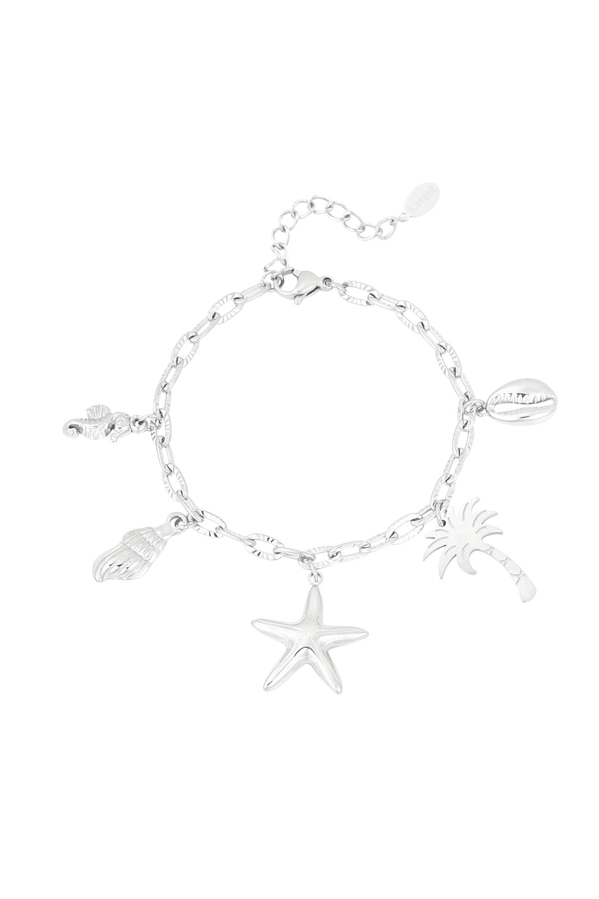 Elegant Charm Bracelets in Silver & Gold