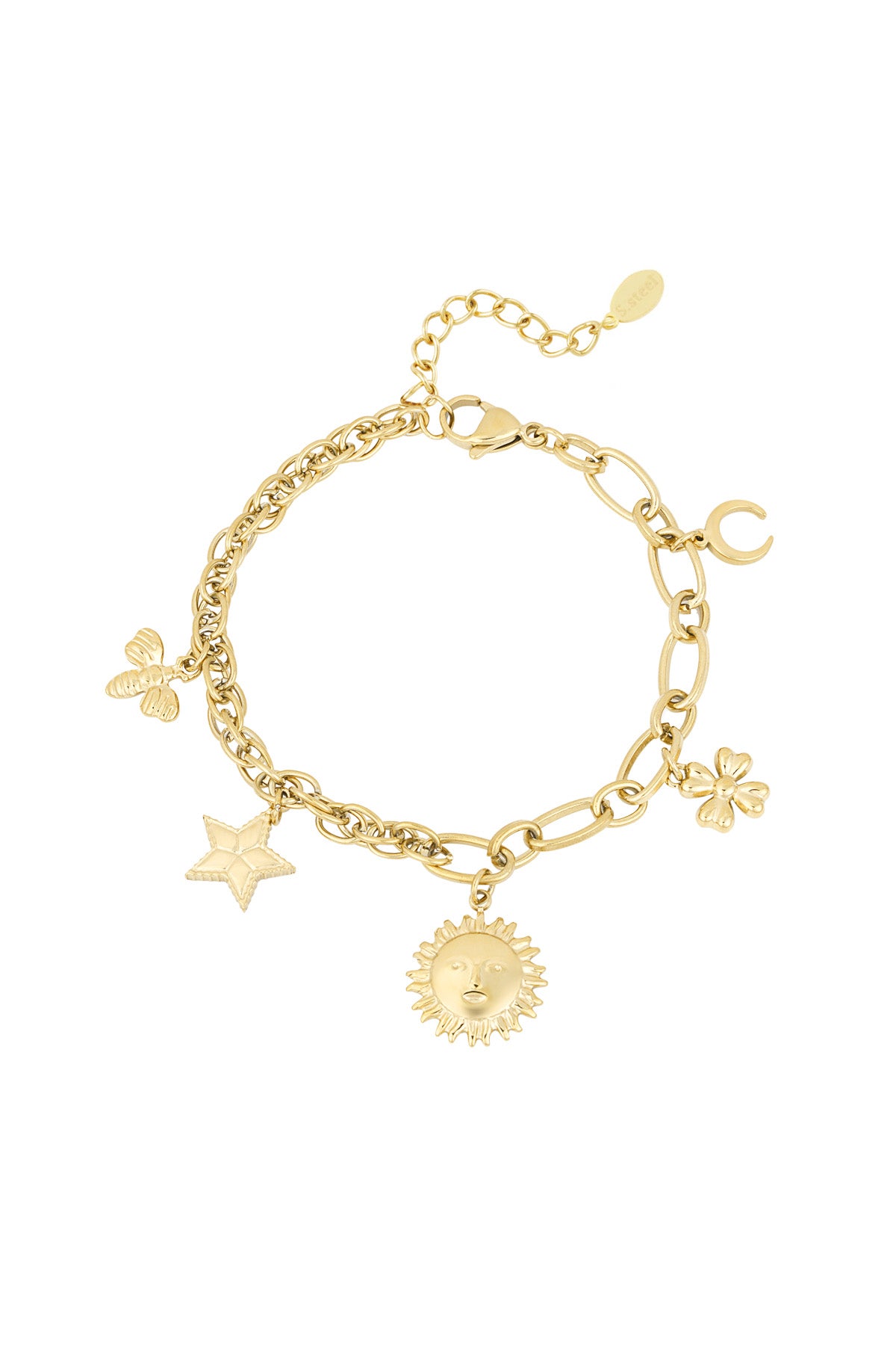 Elegant Silver & Gold Charm Bracelets for Every Occasion