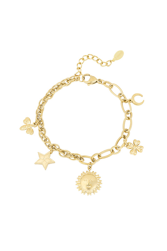 Elegant Silver & Gold Charm Bracelets for Every Occasion