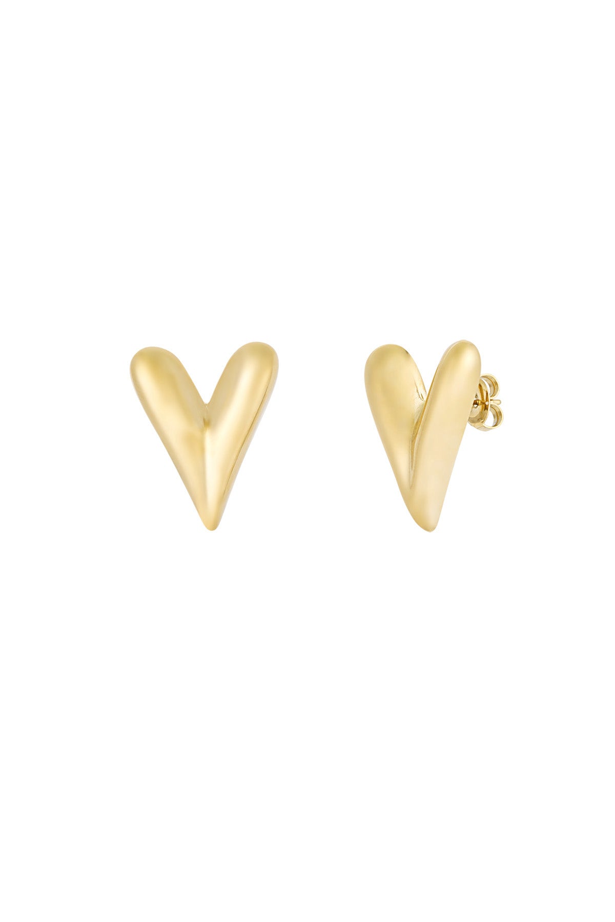 Elegant Mini Stud Earrings - Silver & Gold