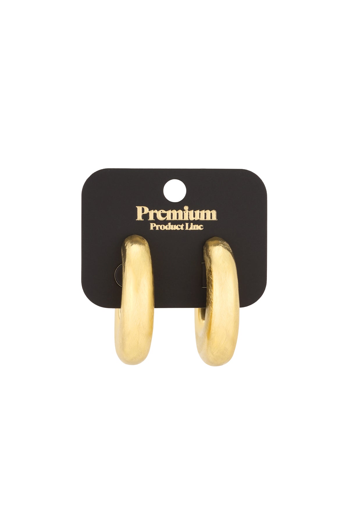 Elegant Basic Hoop Earrings in Silver & Gold