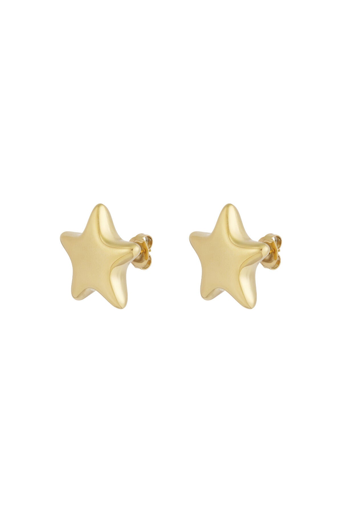 Elegant Mini Stud Earrings in Silver & Gold