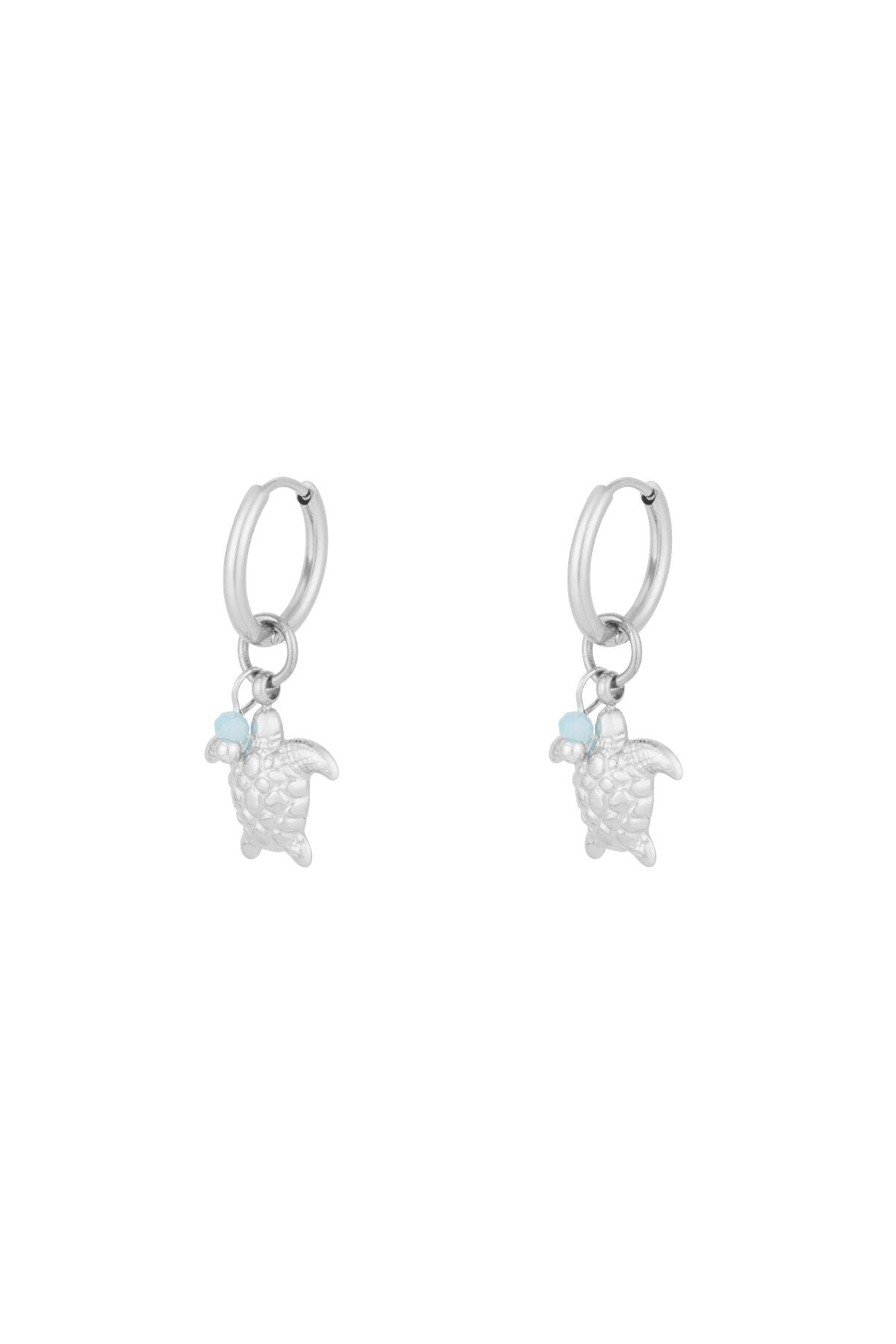 Elegant Drop Earrings in Silver and Gold