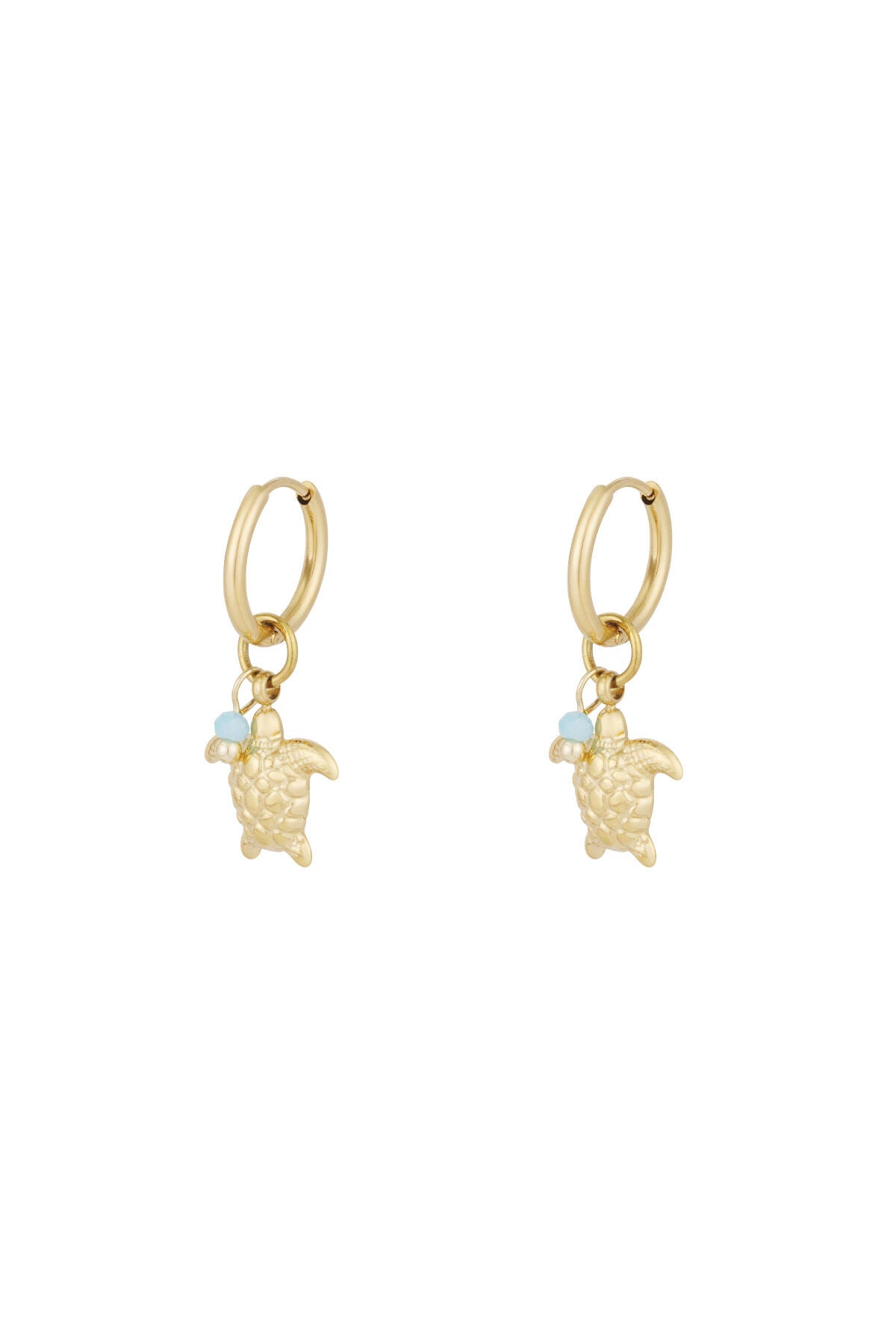 Elegant Drop Earrings in Silver and Gold