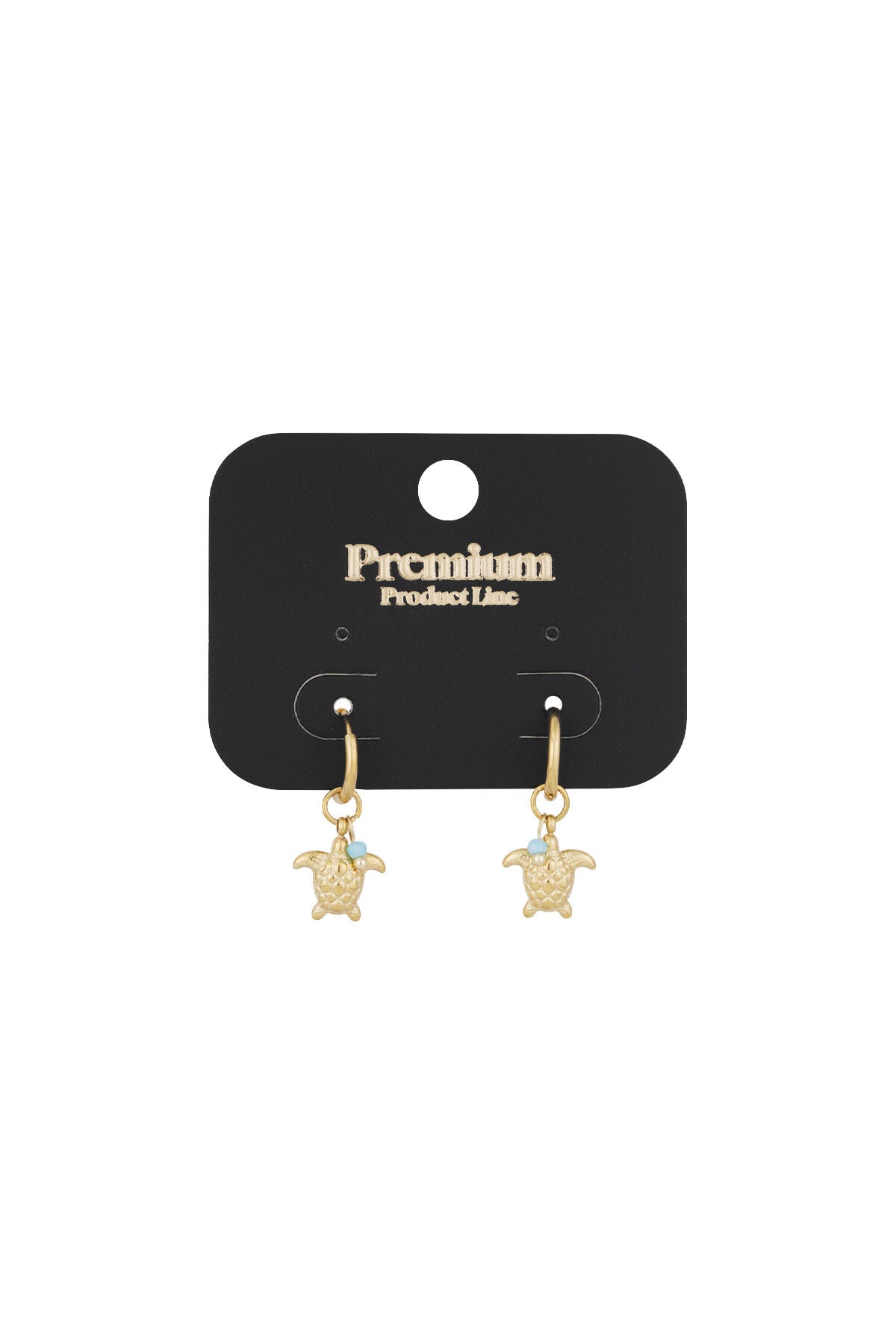 Elegant Drop Earrings in Silver and Gold