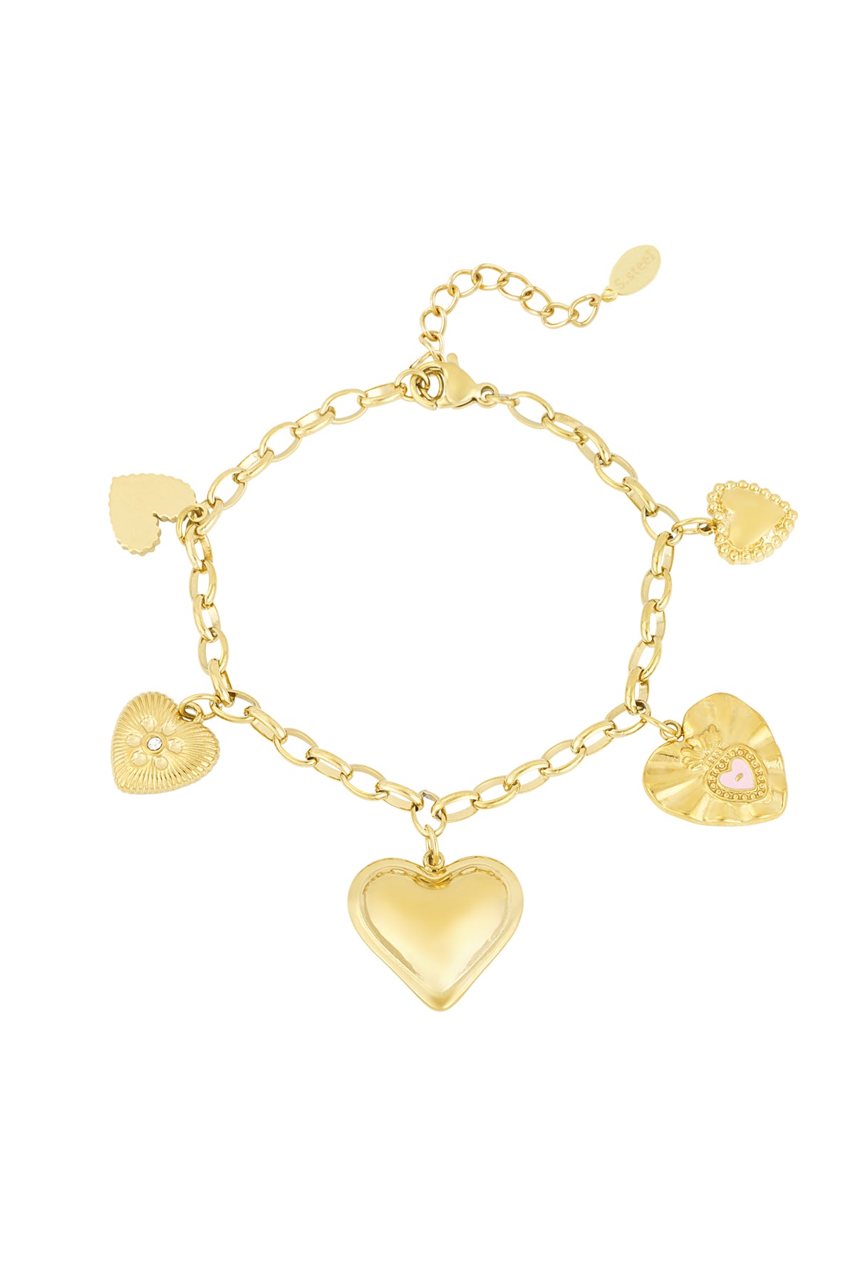 Elegant Silver & Gold Charm Bracelets