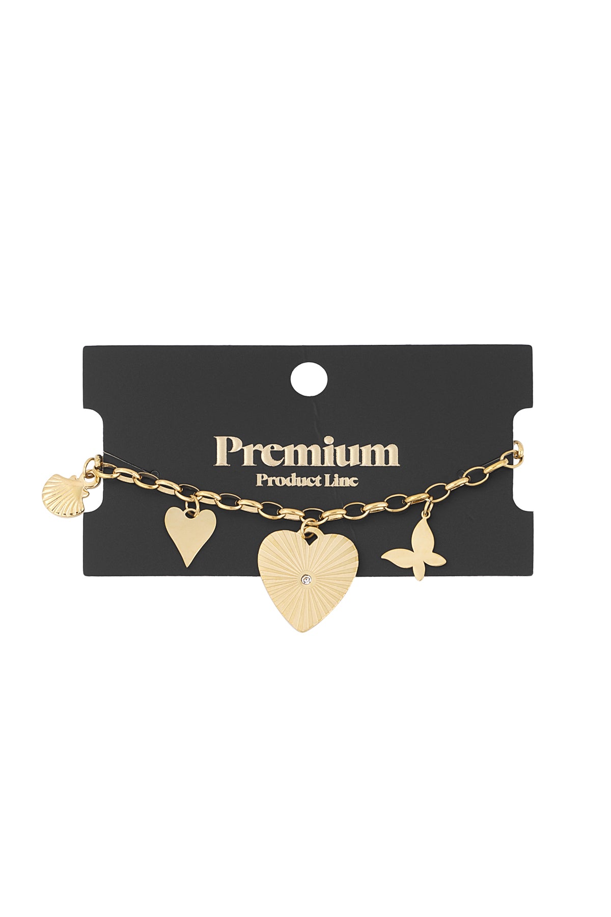 Elegant Charm Bracelets in Silver & Gold