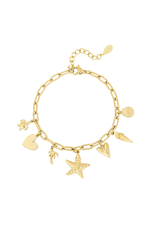 Elegant Silver & Gold Charm Bracelets for All Occasions