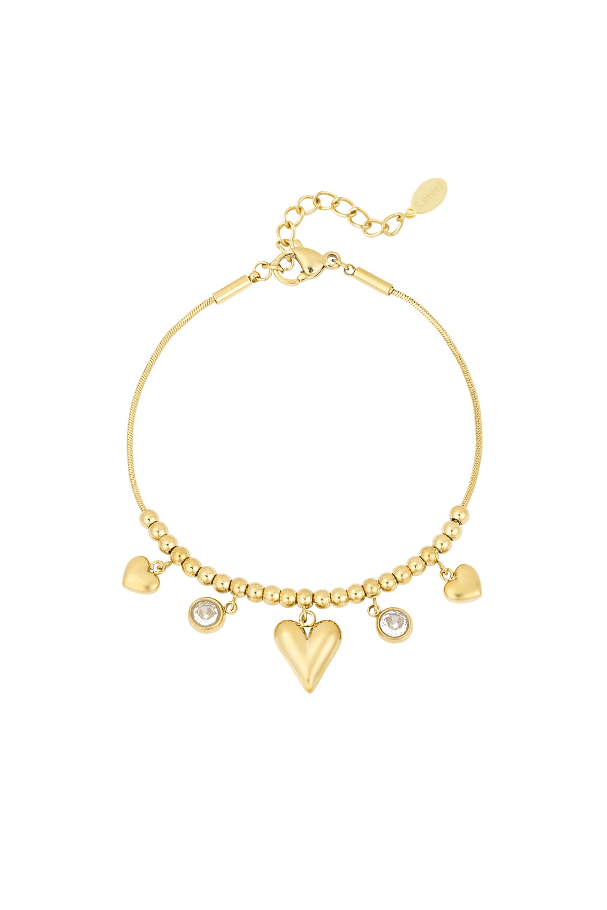Elegant Charm Bracelets in Silver & Gold Tones
