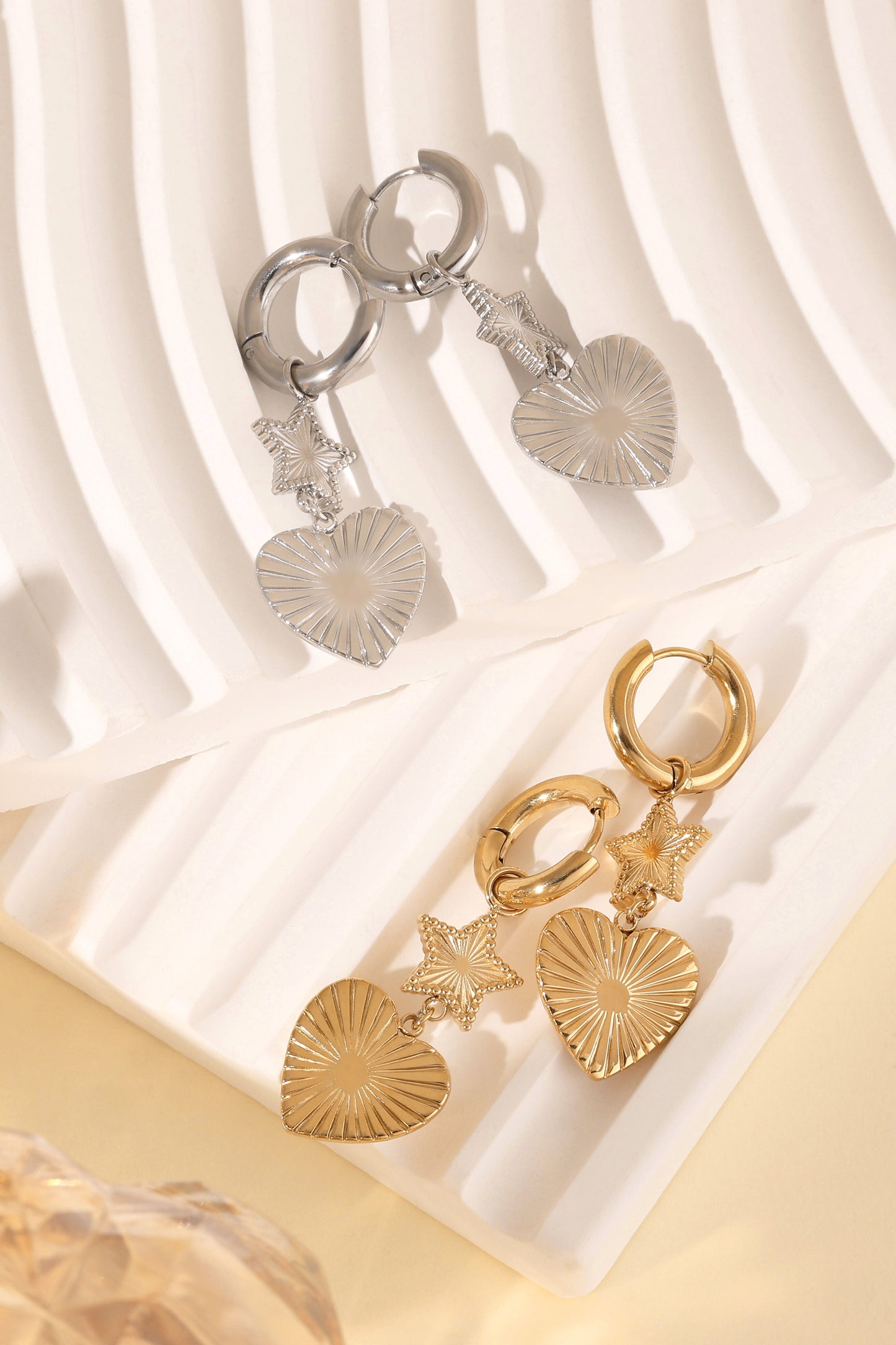 Elegant Silver & Gold Drop Earrings for Every Occasion