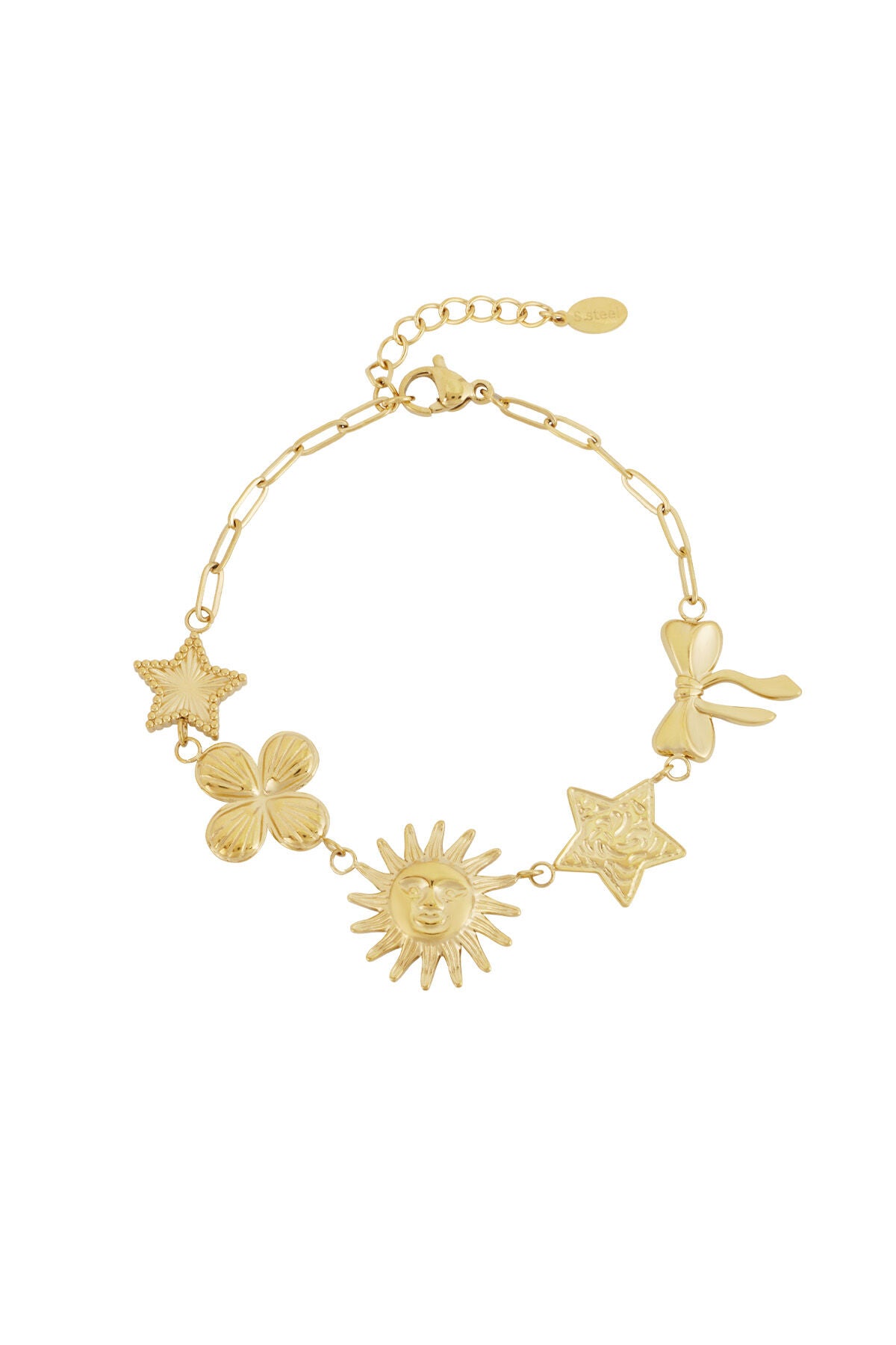 Elegant Silver & Gold Charm Bracelets