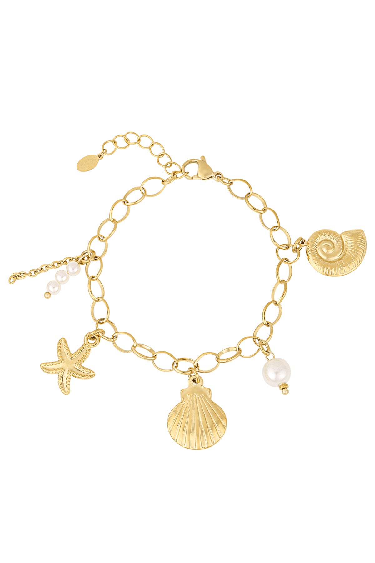 Elegant Oceanic Charm Bracelet for Spring/Summer