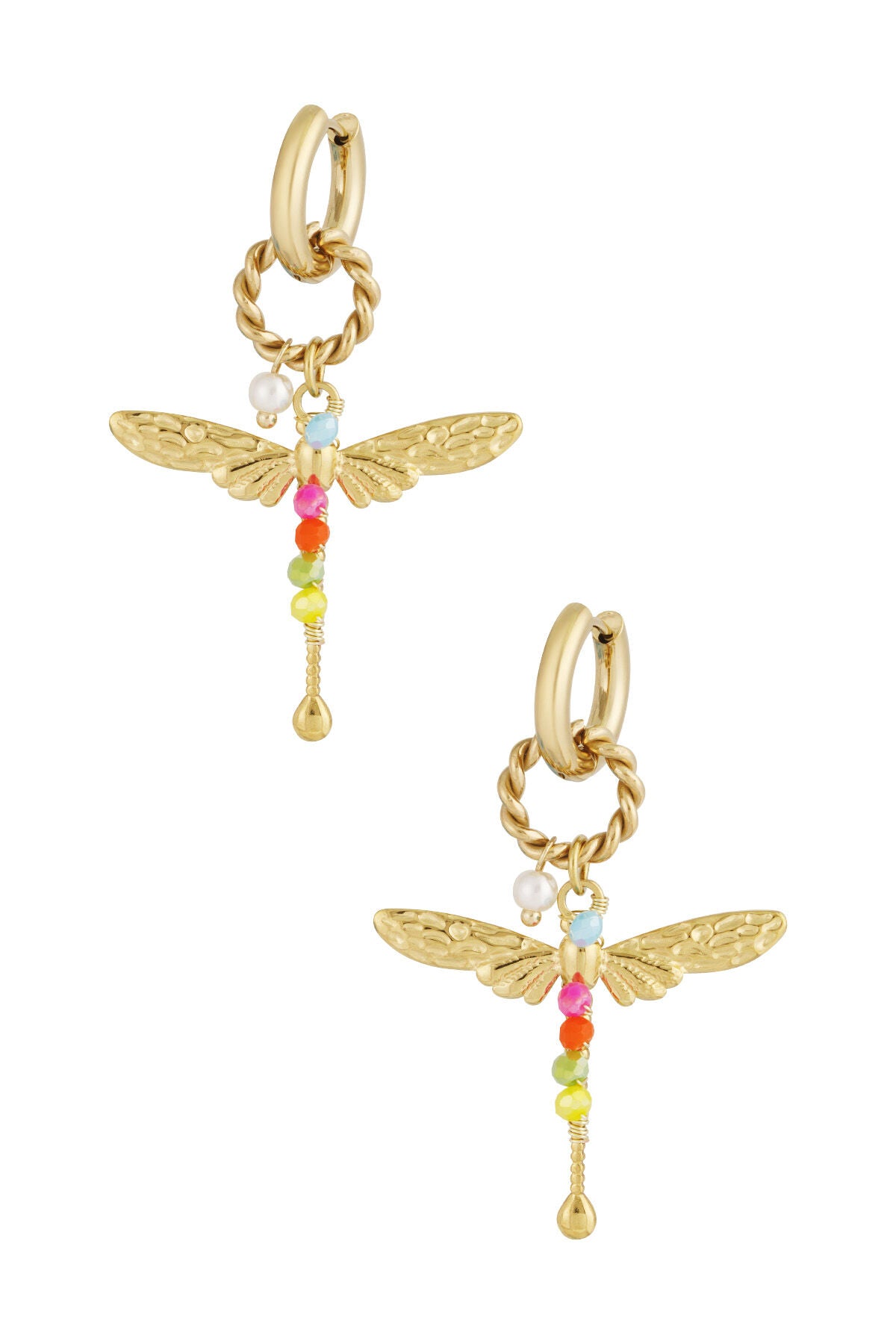 Elegant Gold-Toned Drop Earrings for a Timeless Look