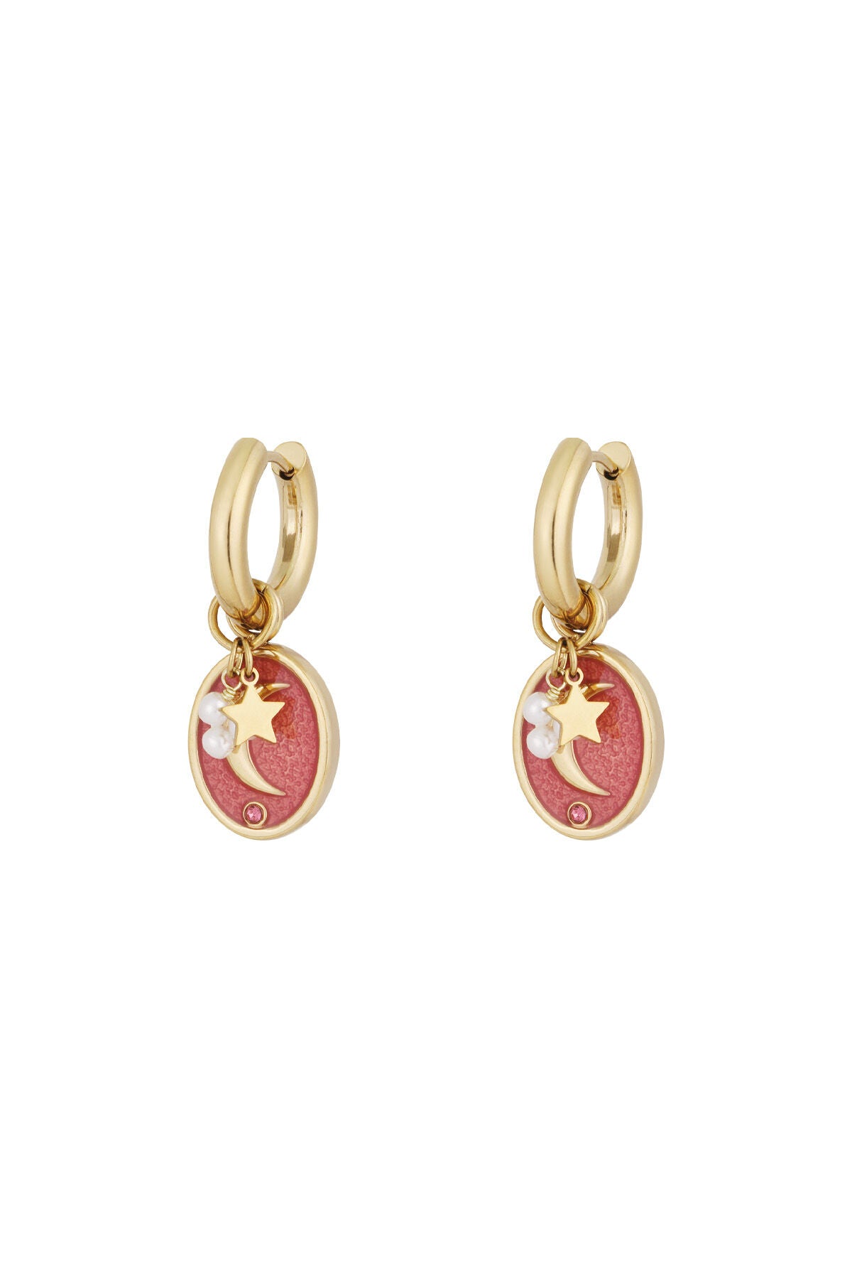 Elegant Pink Drop Earrings for a Dazzling Look