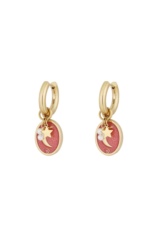 Elegant Pink Drop Earrings for a Dazzling Look