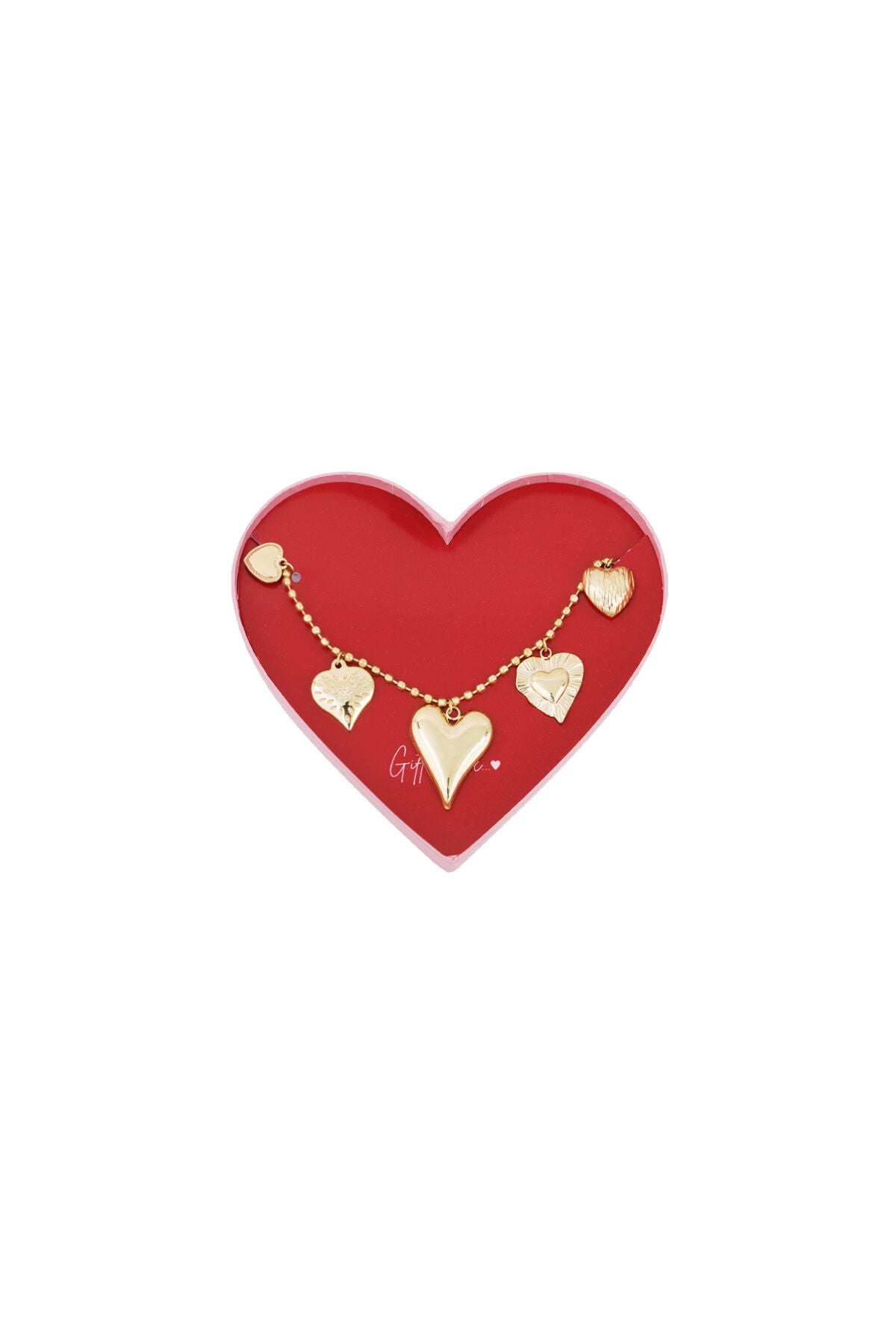 Elegant Gold Statement Charm Bracelet