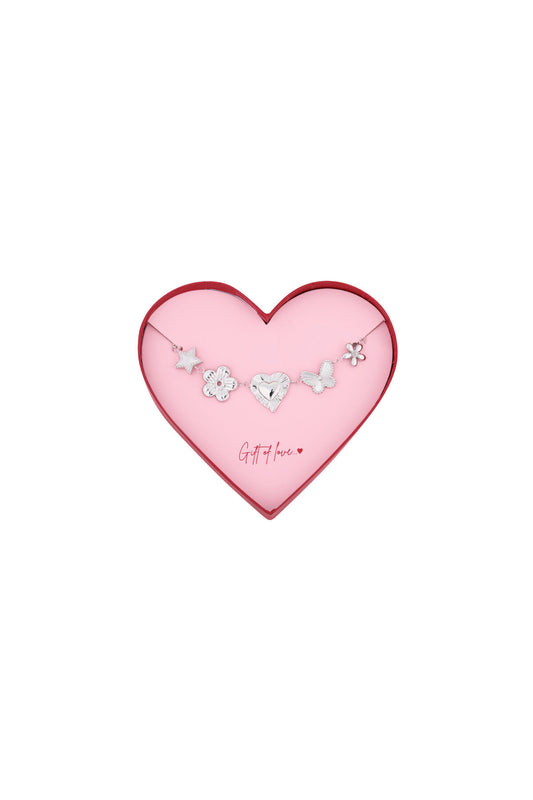 Stylish Silver Charm Bracelet for Everyday Elegance