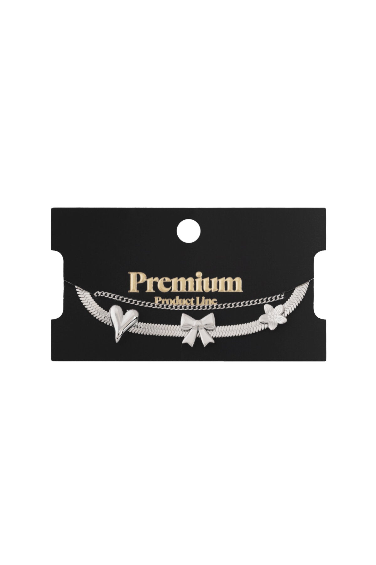 Elegant Bow Knot Charm Bracelet for Women