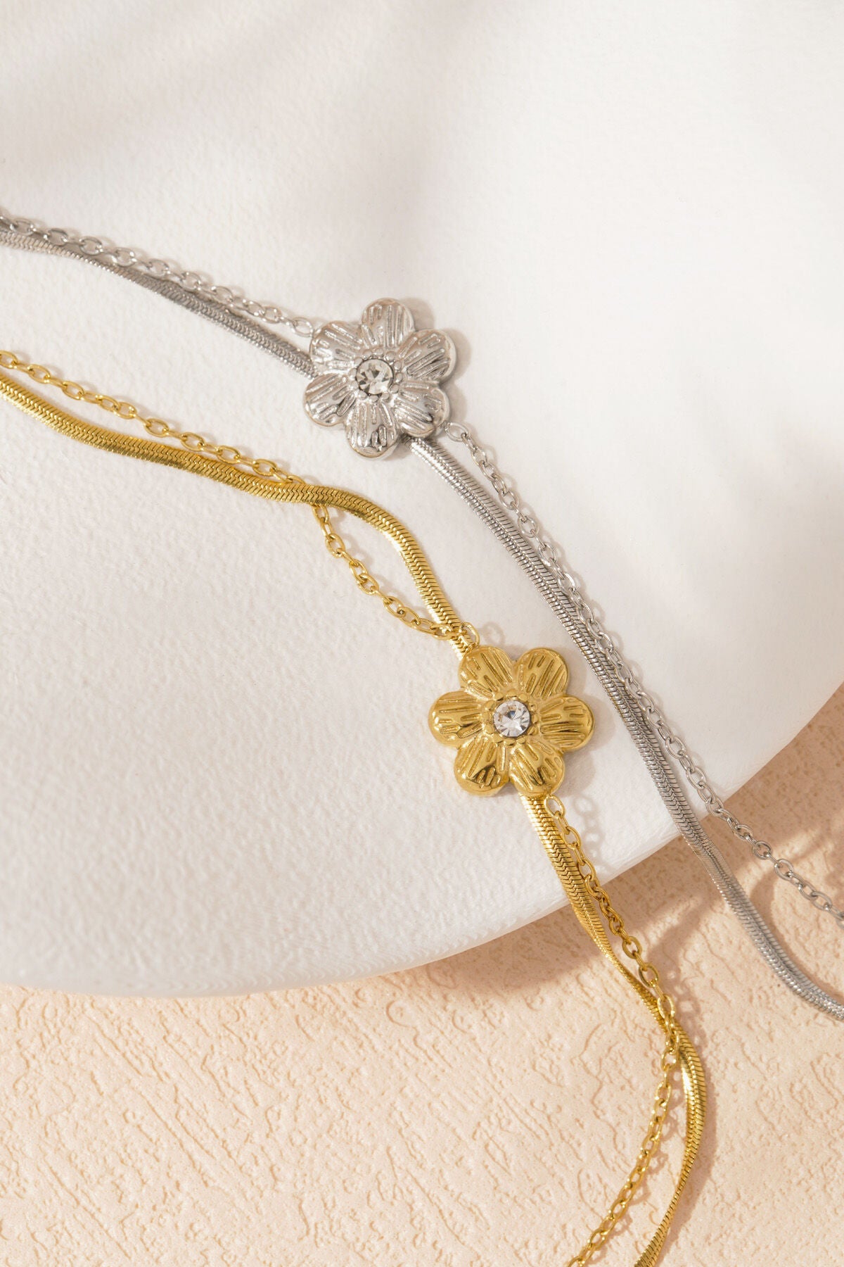 Elegant Charm Bracelets in Silver & Gold