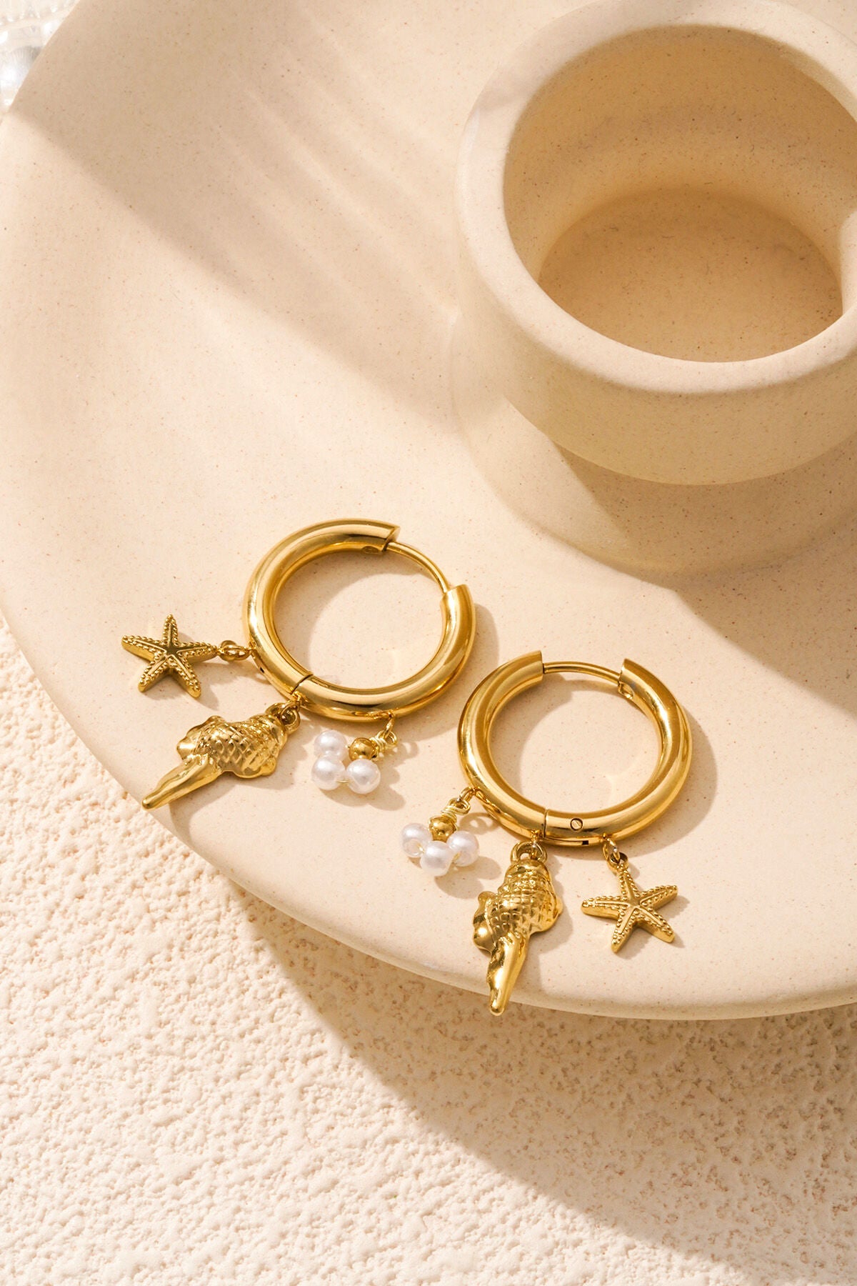 Stylish Oceanic Drop Earrings for Daily Wear