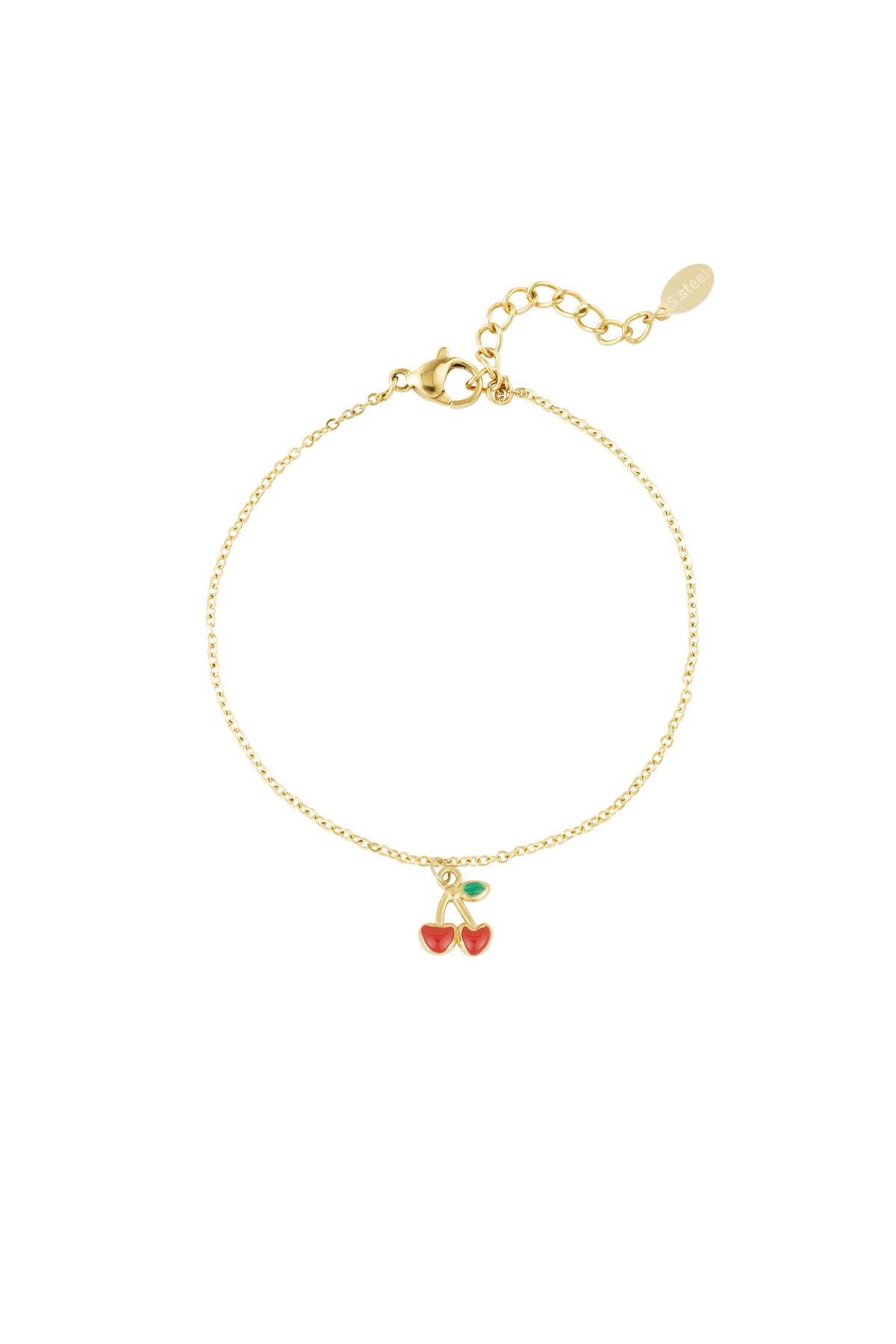 Elegant Gold Color Charm Bracelet for Everyday Glam