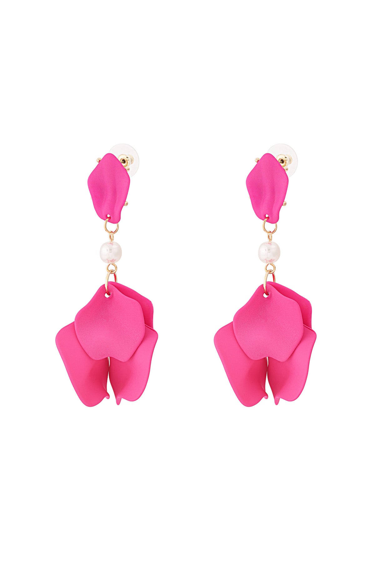 Romantic Floral Drop Earrings for Spring/Summer