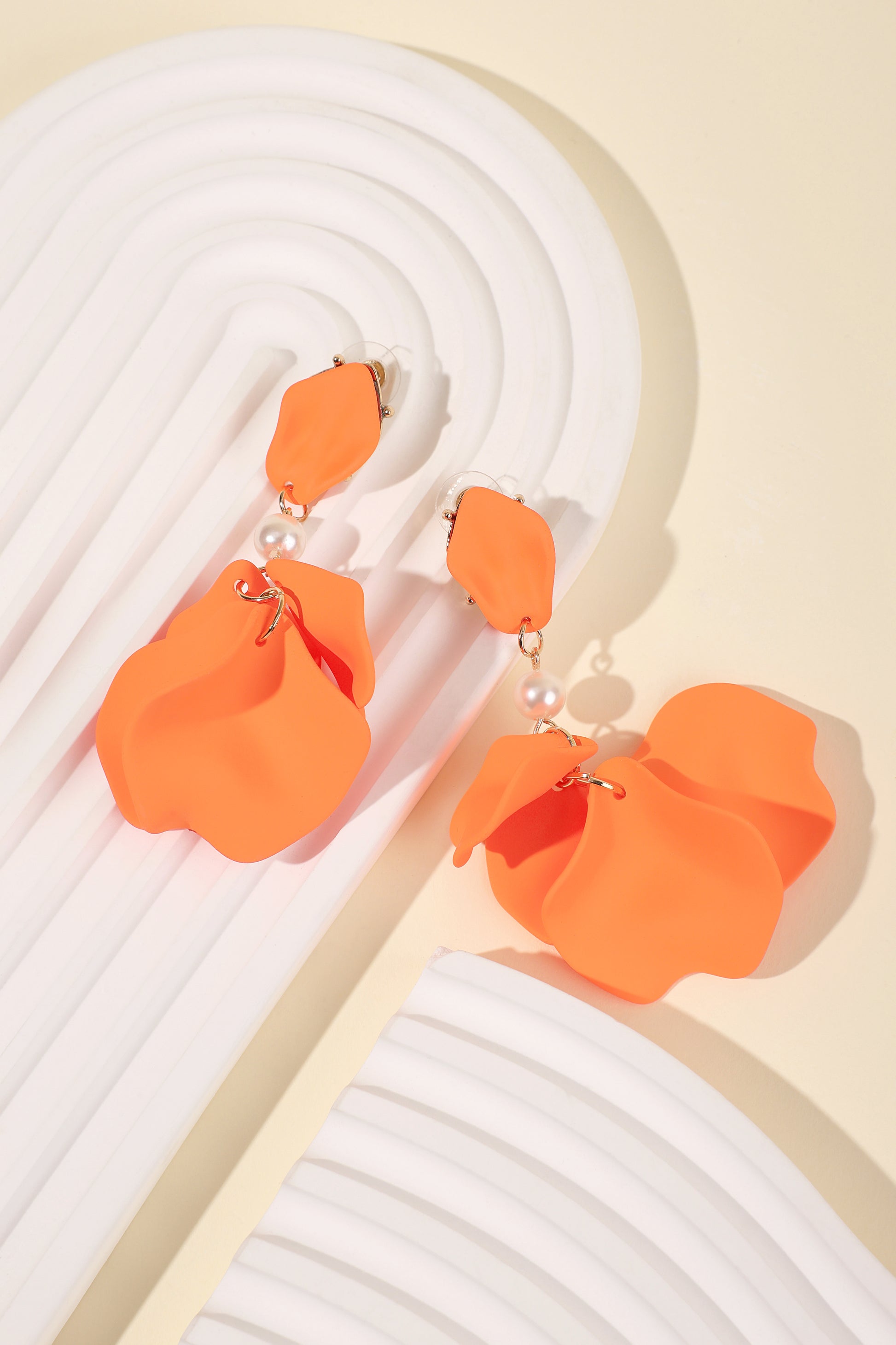 Romantic Floral Drop Earrings for Spring/Summer