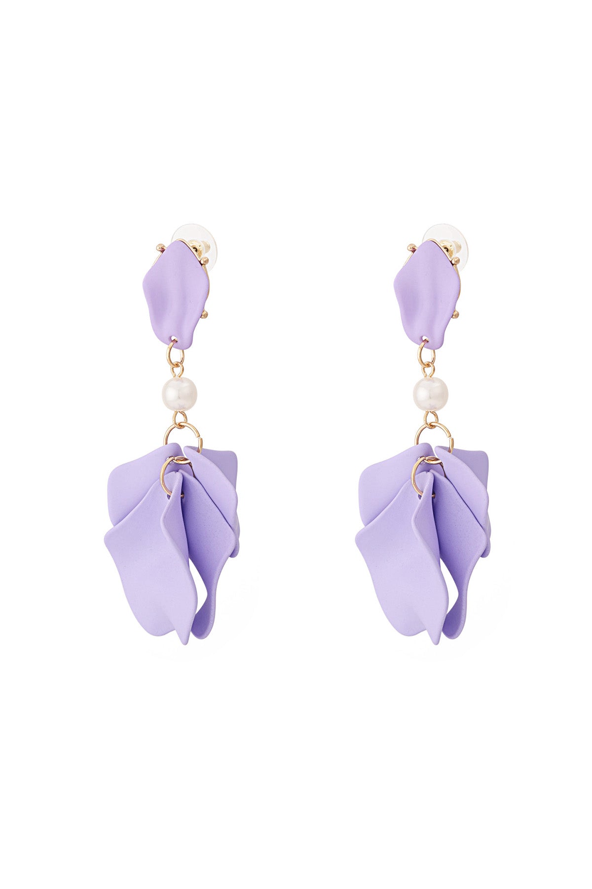 Romantic Floral Drop Earrings for Spring/Summer