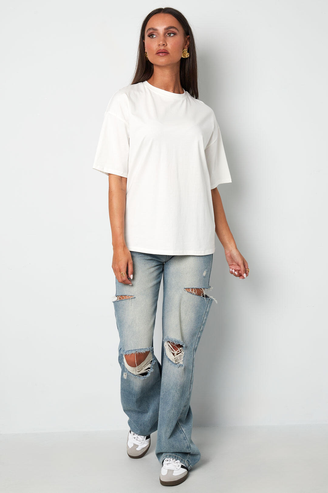 Soft Knit Casual T-Shirt for All Fits