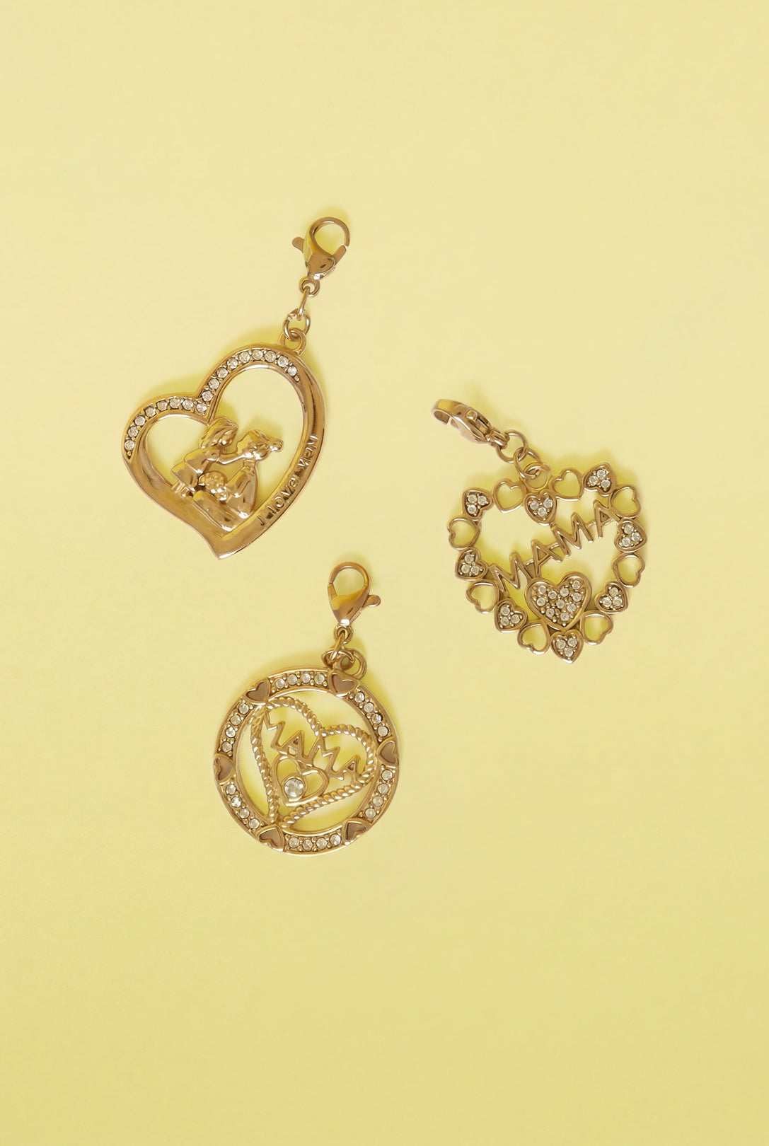 Sieraden bedel hart in hart mama DIY