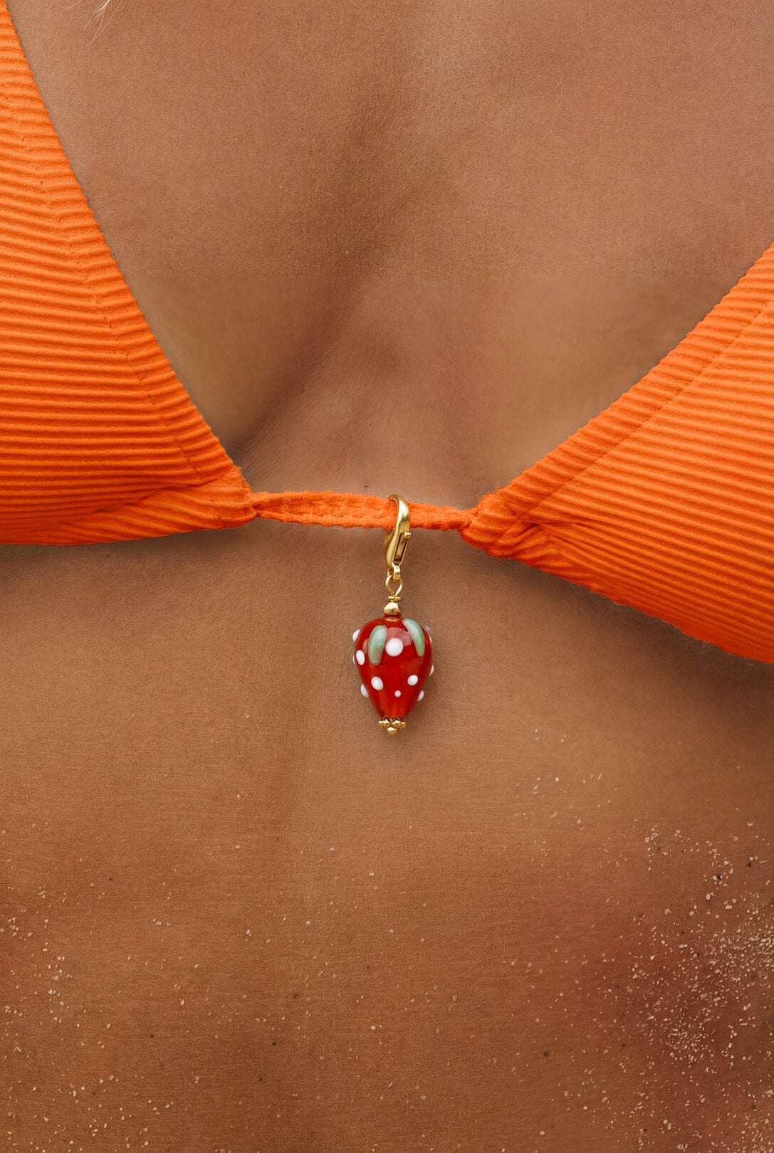 Red Resin Fruit Statement Ring - Simple & Stylish