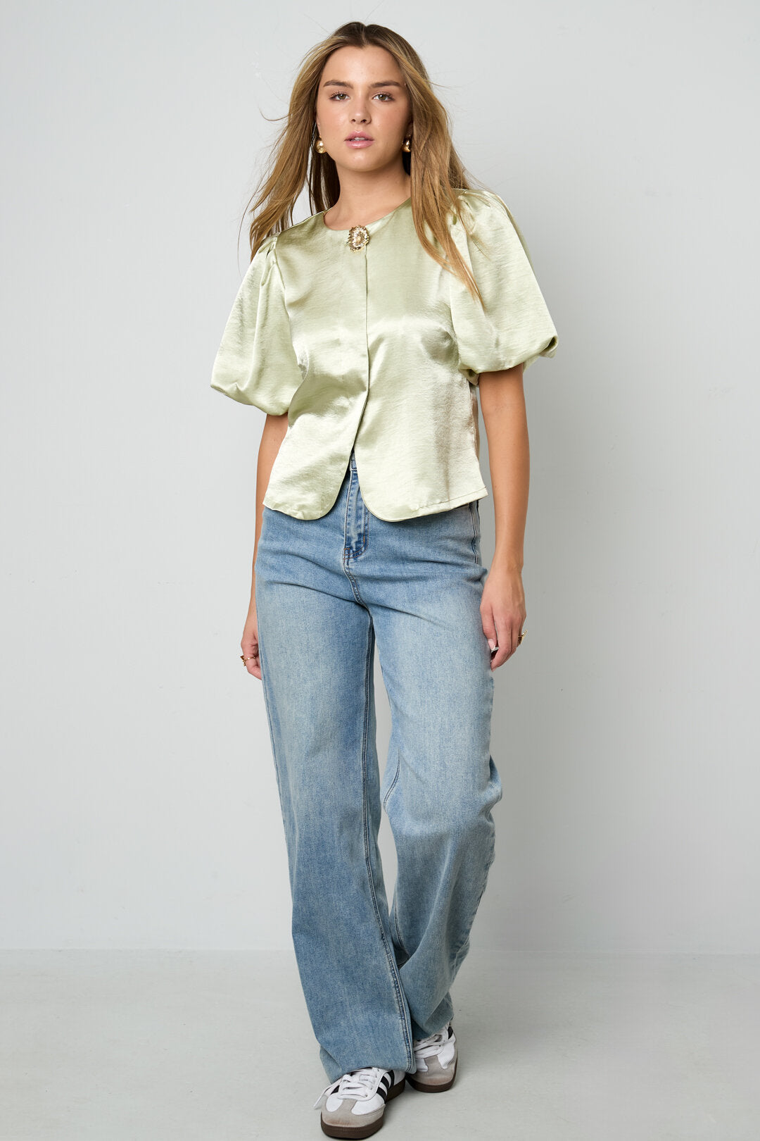 Elegant Spring/Summer Woven Top in Multiple Colors