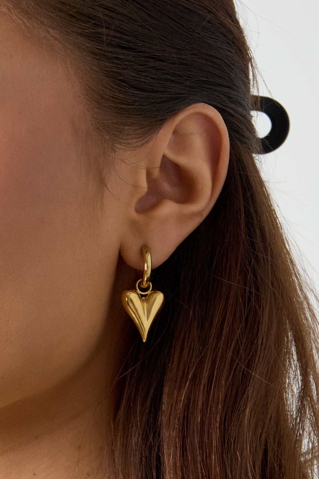 Stylish Heart-Shaped Drop Earrings for Everyday Glam