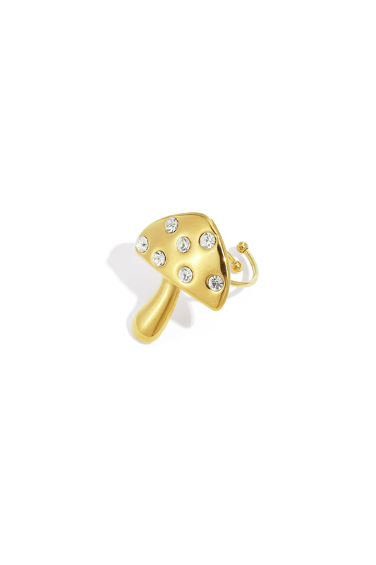 Adjustable Gold Statement Ring for All Day Glam