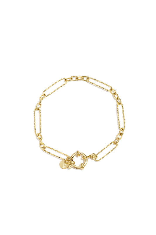 Elegant Gold Chain Bracelet for Women, All Fit