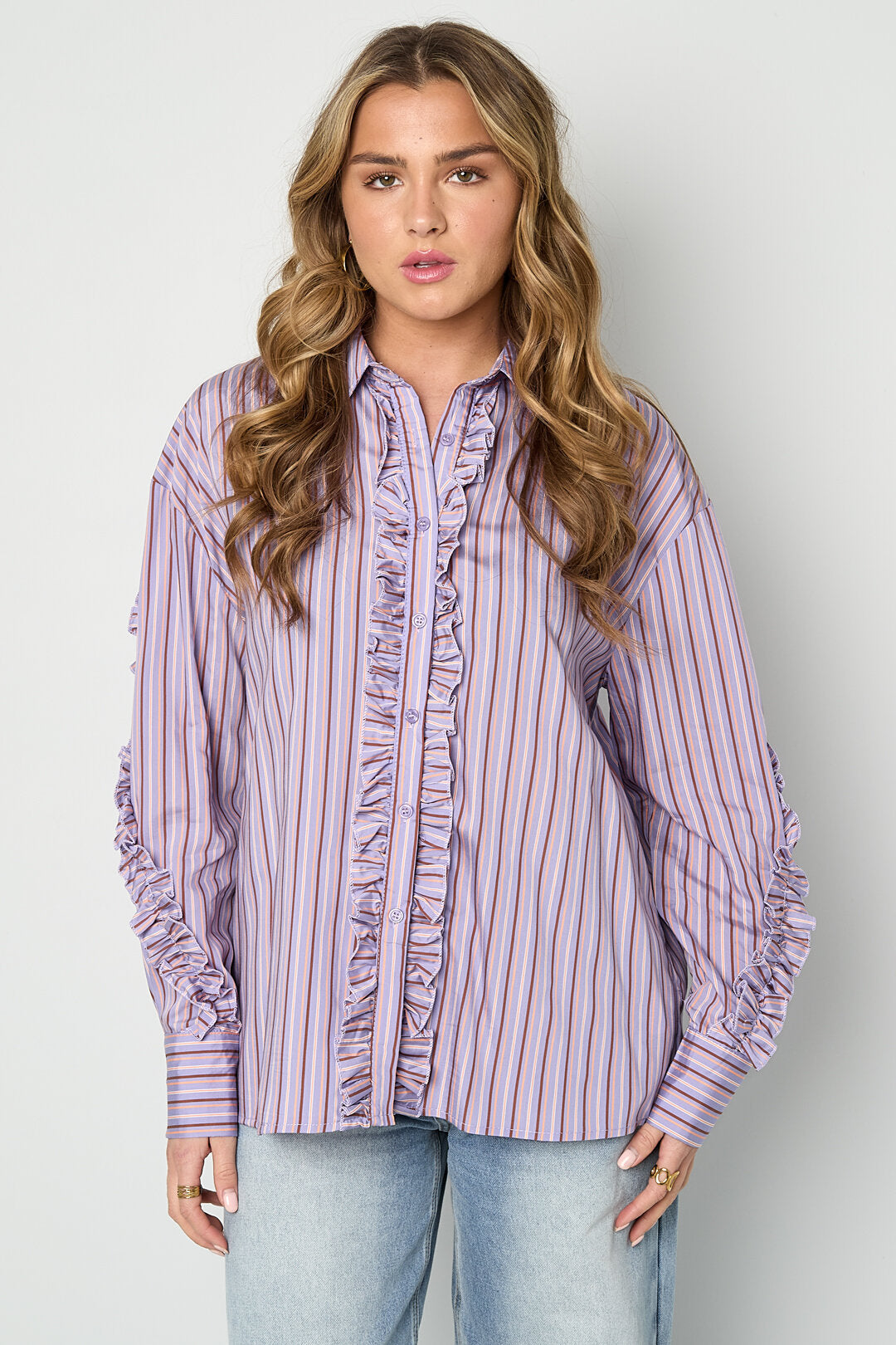 Gimme Cotton Striped Blouse for Spring/Summer