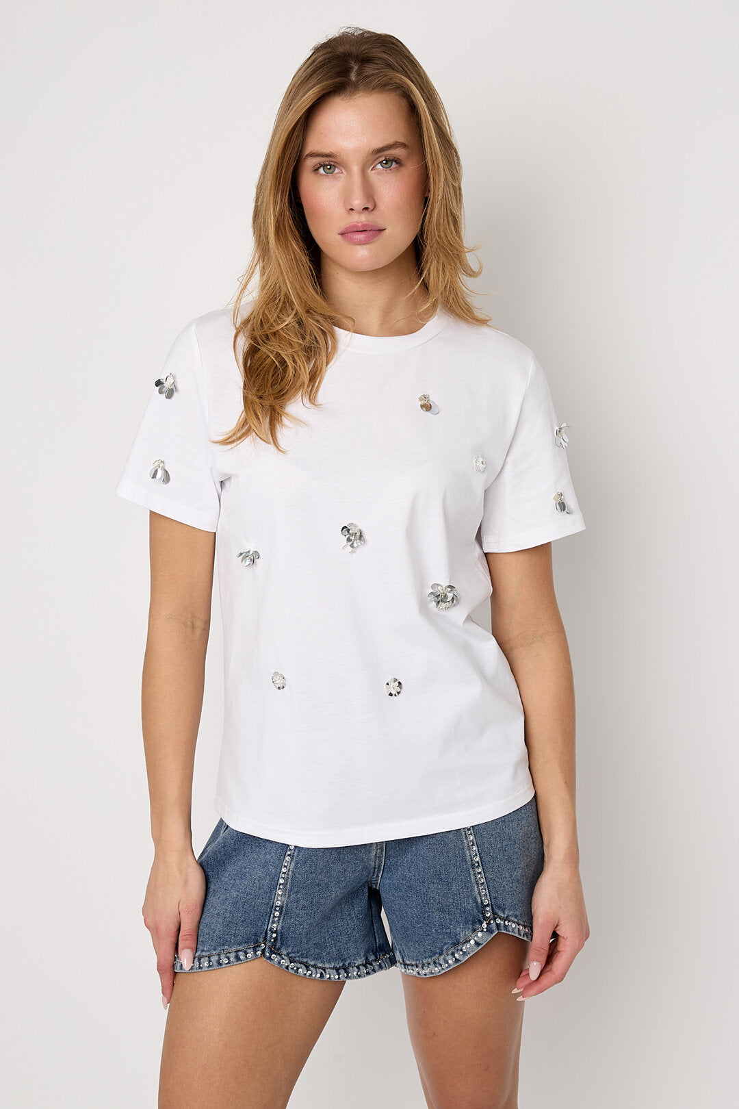 Gimme All Fit Cotton Knitted T-Shirts for Women