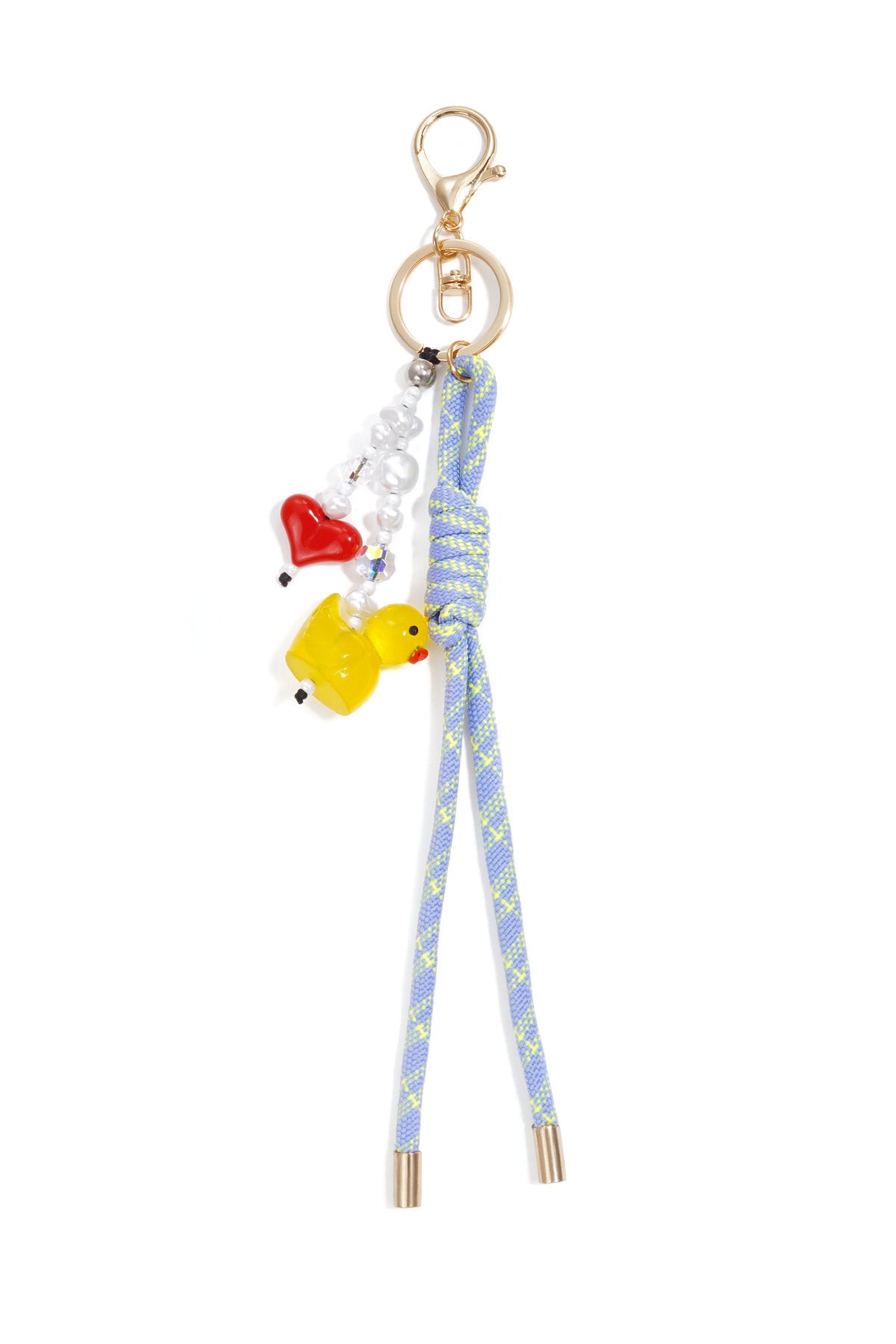 Charming Blue Acrylic Bag Pendant for Spring/Summer