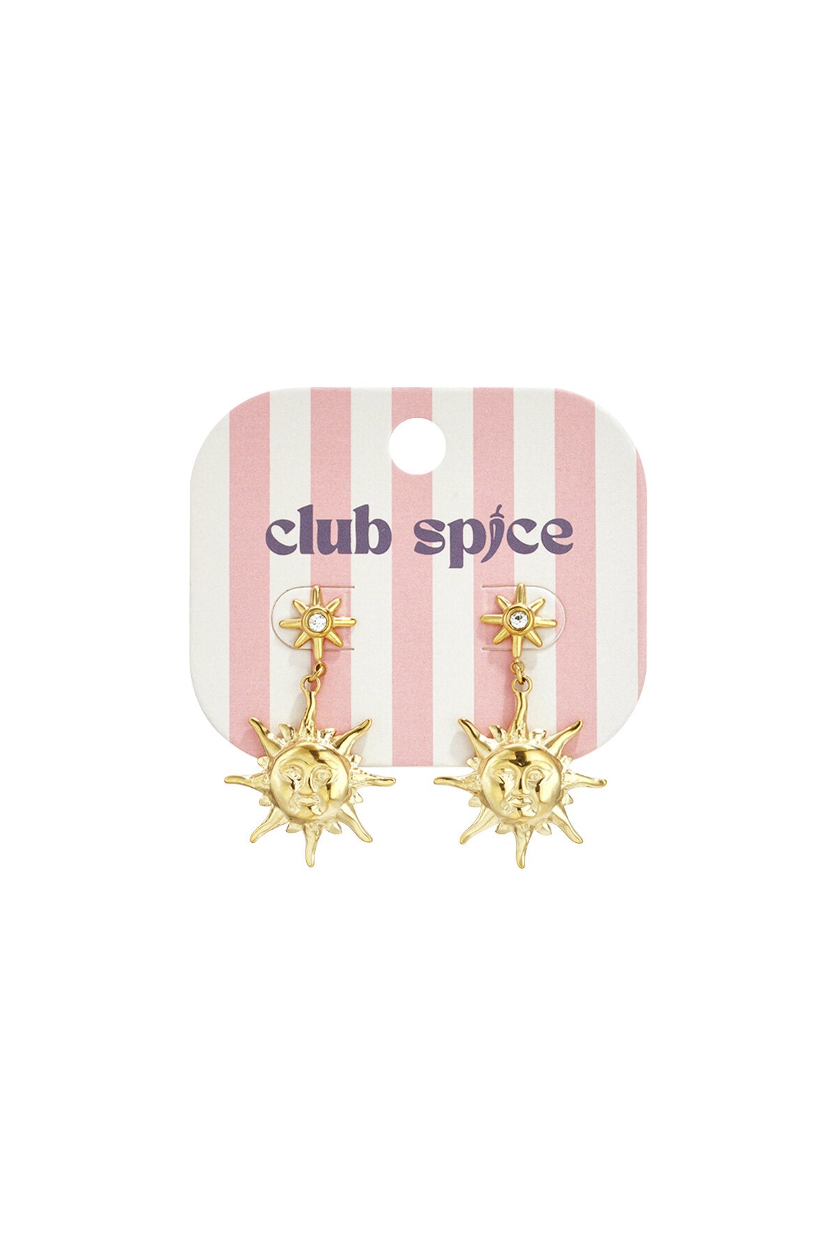 Stylish Sun Dangle Earrings for Everyday Glam