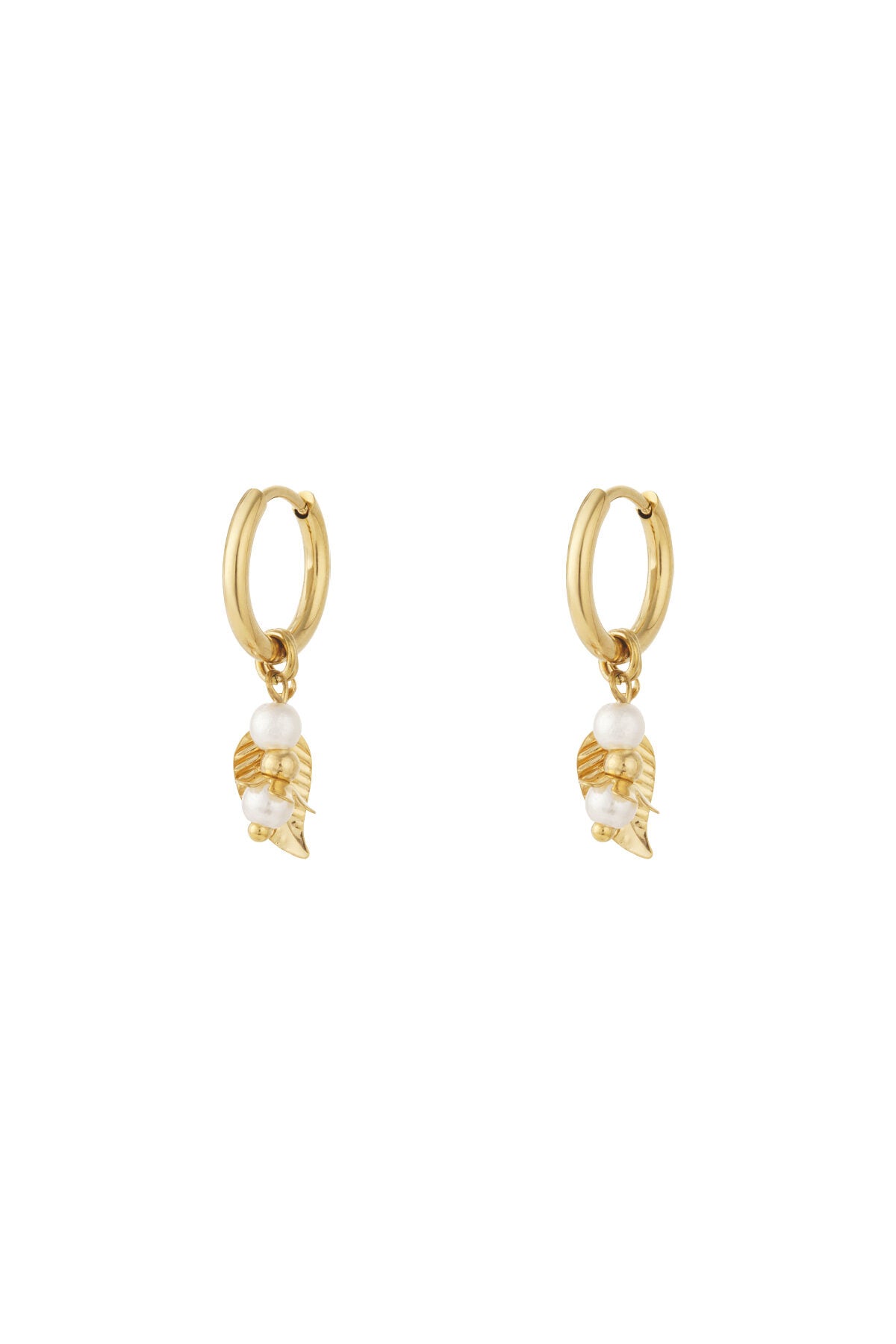 Elegant 14K Gold Plated Fruit Drop Earrings